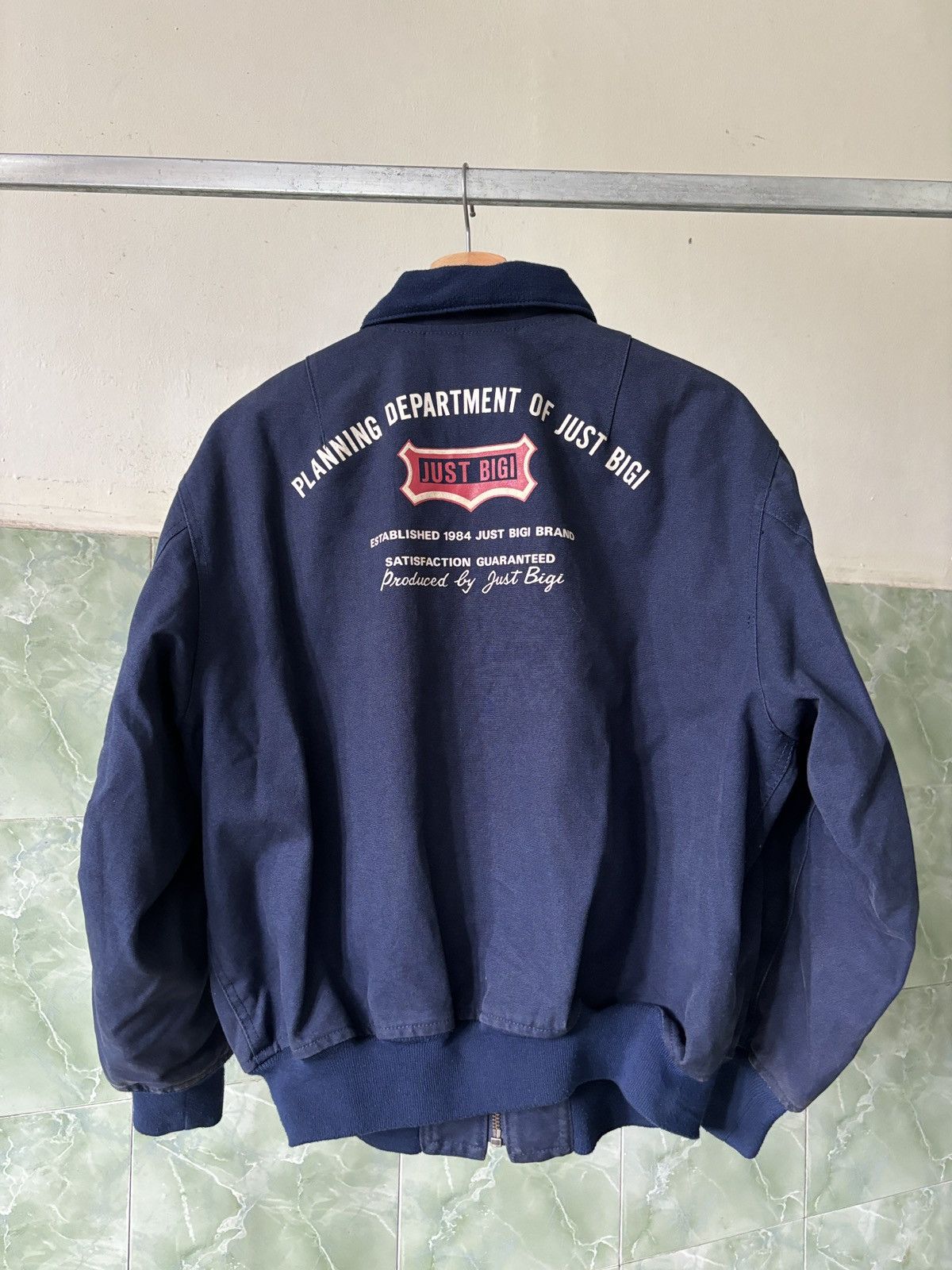 BIGI Vintage Just Bigi Japan Workwear Active Bomber Jacket Size US M / EU 48-50 / 2 - 2 Thumbnail