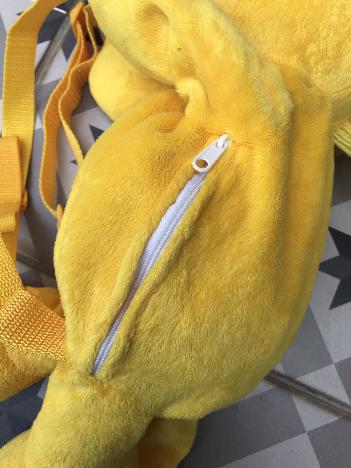 Japanese Brand VINTAGE WOODSTOCK PEANUTS PLUSH BACKPACK Size ONE SIZE - 11 Thumbnail