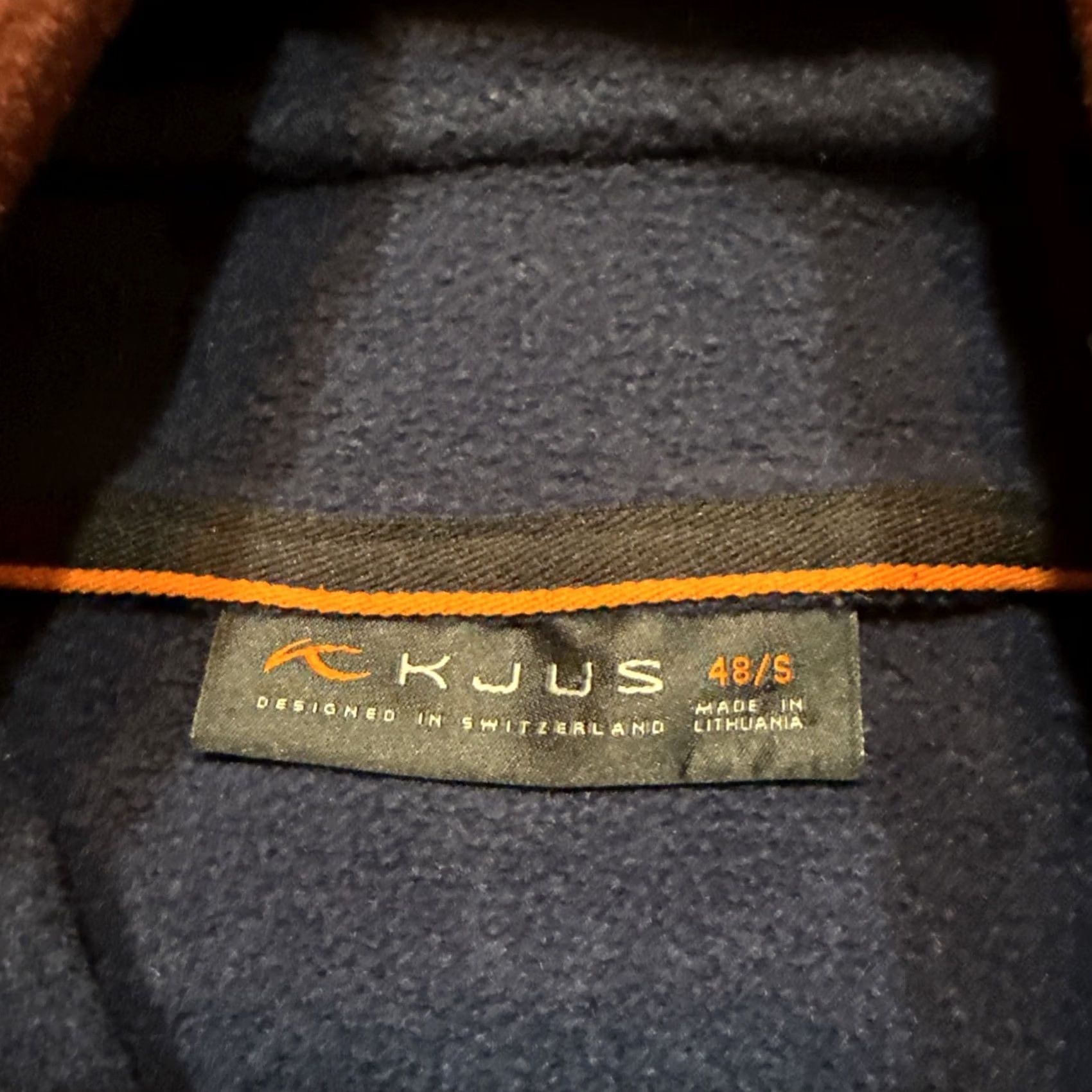 KJUS Kjus FRX Ps Hooded Jacket Men Size S Blue Red Fleece Lined Ski Outdoor Jacket Mens Size US S / EU 44-46 / 1 - 3 Thumbnail