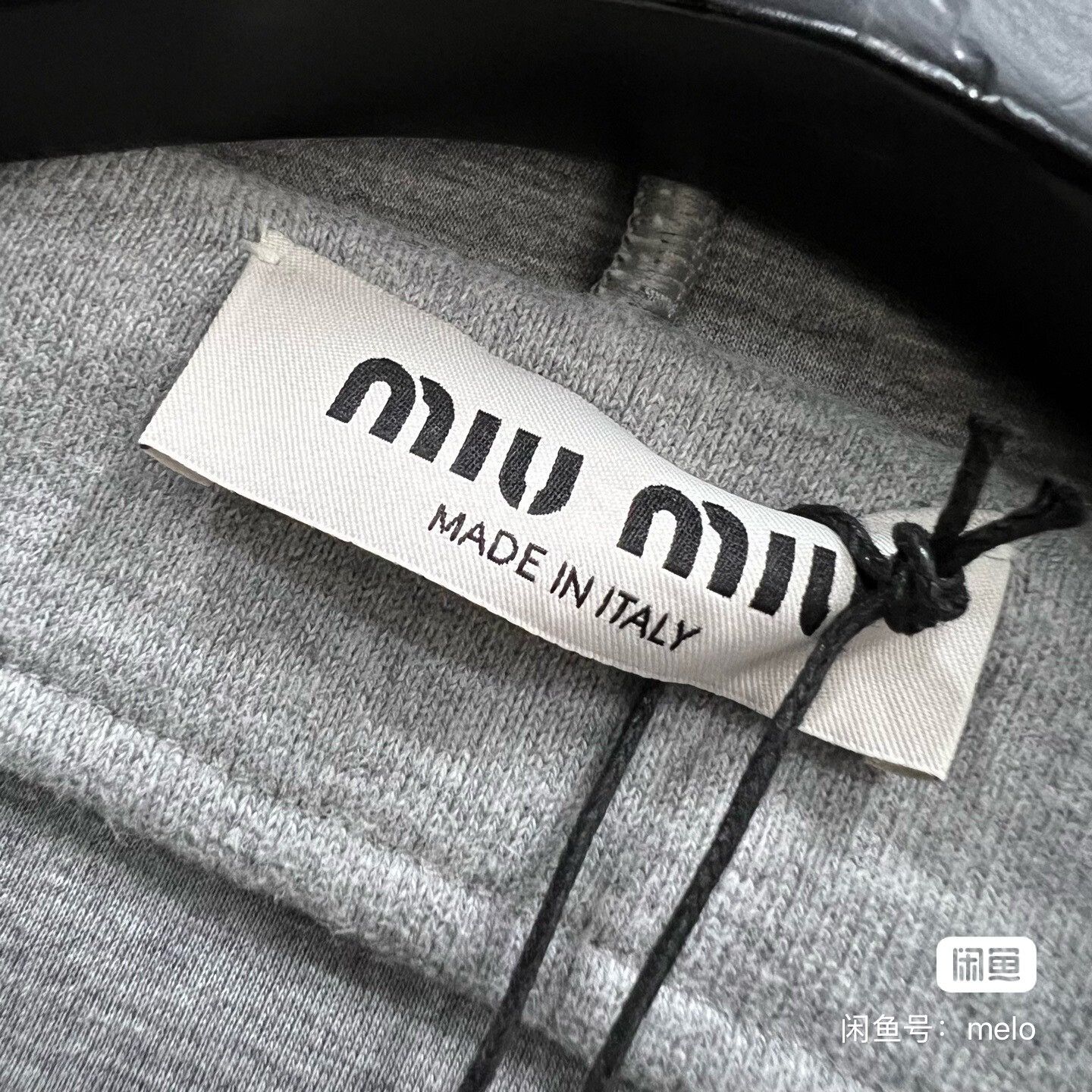 Miu Miu MiuMiu Hooded Sweatshirt in Gray Color. Size US S / EU 44-46 / 1 - 3 Thumbnail
