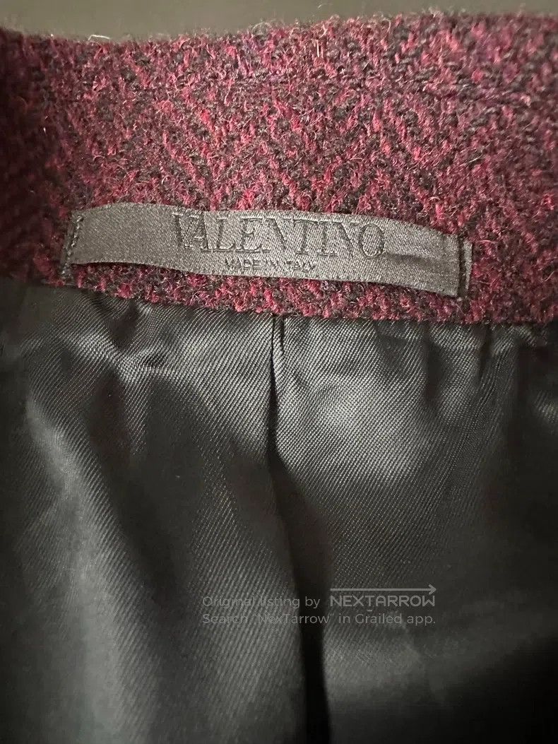 Valentino Valentino Herringbone woolen coat Size S / US 4 / IT 40 - 7 Thumbnail