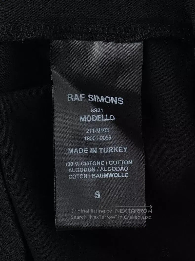 Raf Simons Raf simons Badge short-sleeved T-shirt Size US S / EU 44-46 / 1 - 8 Thumbnail