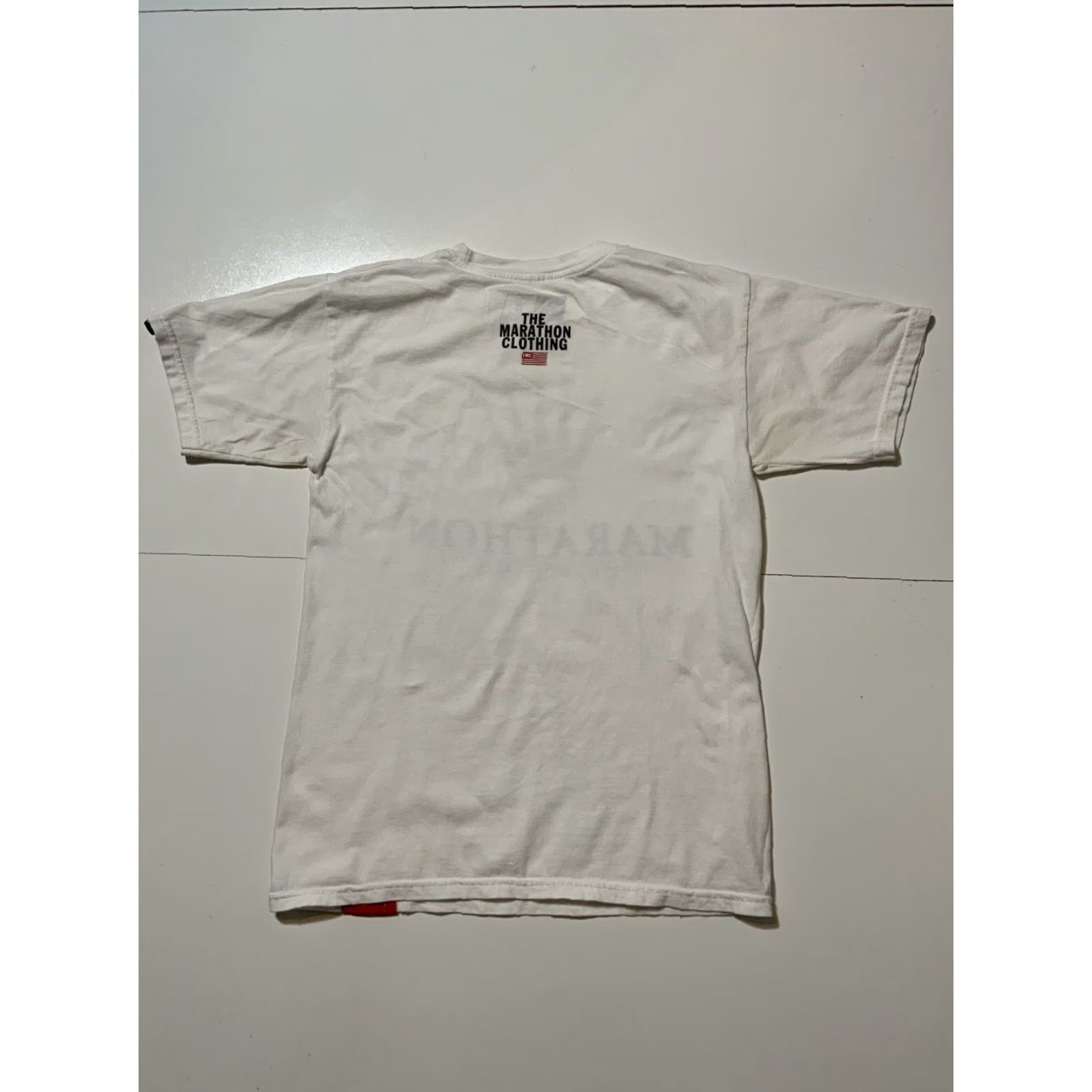 Vintage VINTAGE The Marathon Clothing Nipsey Hussle Crown White S/S Crewneck Graphic T-Shirt SM Size US S / EU 44-46 / 1 - 2 Thumbnail