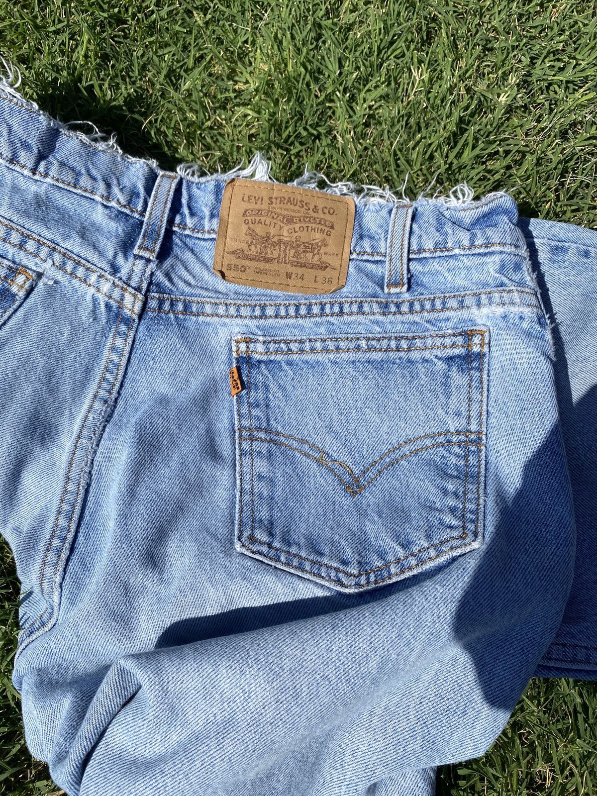 Levi's × Vintage Levi’s Vintage Orange Tab Size US 34 / EU 50 - 2 Thumbnail