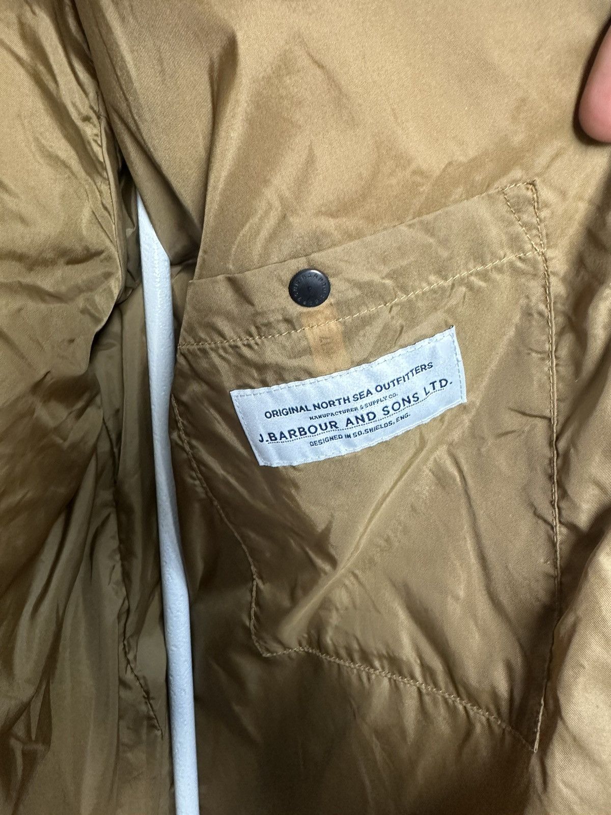 Barbour Barbour Streetwear Quilted Hoxun Light Jacket Size M Size US M / EU 48-50 / 2 - 10 Thumbnail