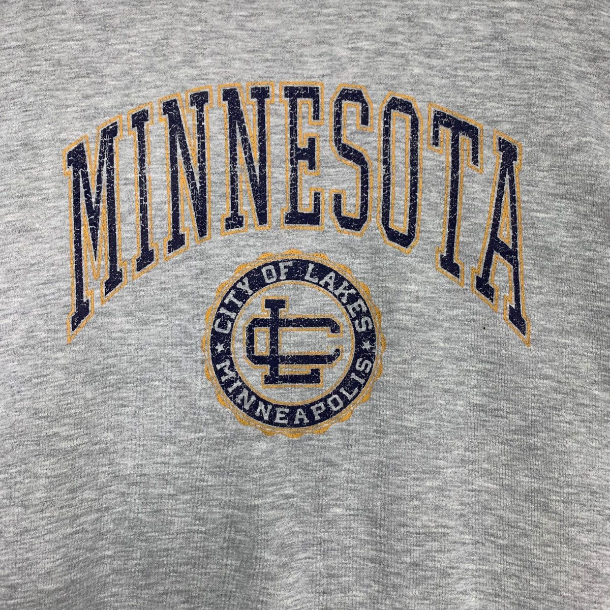 Japanese Brand MINNESOTA Minneapolis City of Lake Sweatshirt #0666-C31 Size US L / EU 52-54 / 3 - 7 Thumbnail