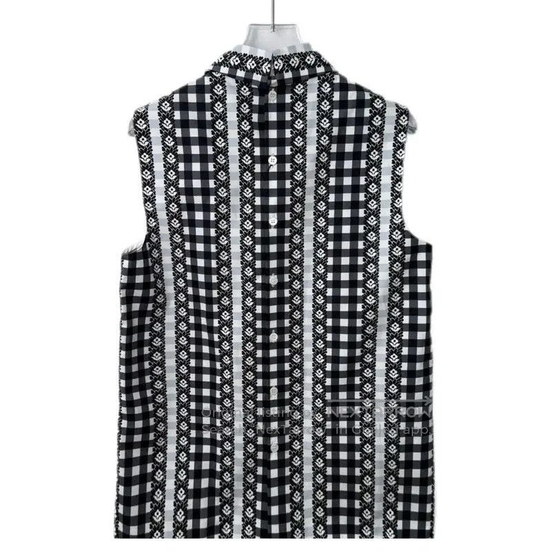 Miu Miu Miu Miu Colorblock Cotton Blend Dress . Size L / US 10 / IT 46 - 2 Thumbnail