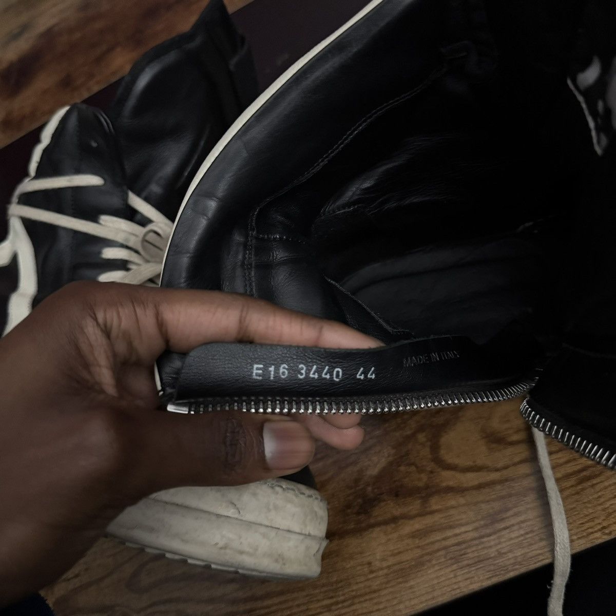 Rick Owens rick owens geobaskets 2016 Size US 11 / EU 44 - 6 Thumbnail