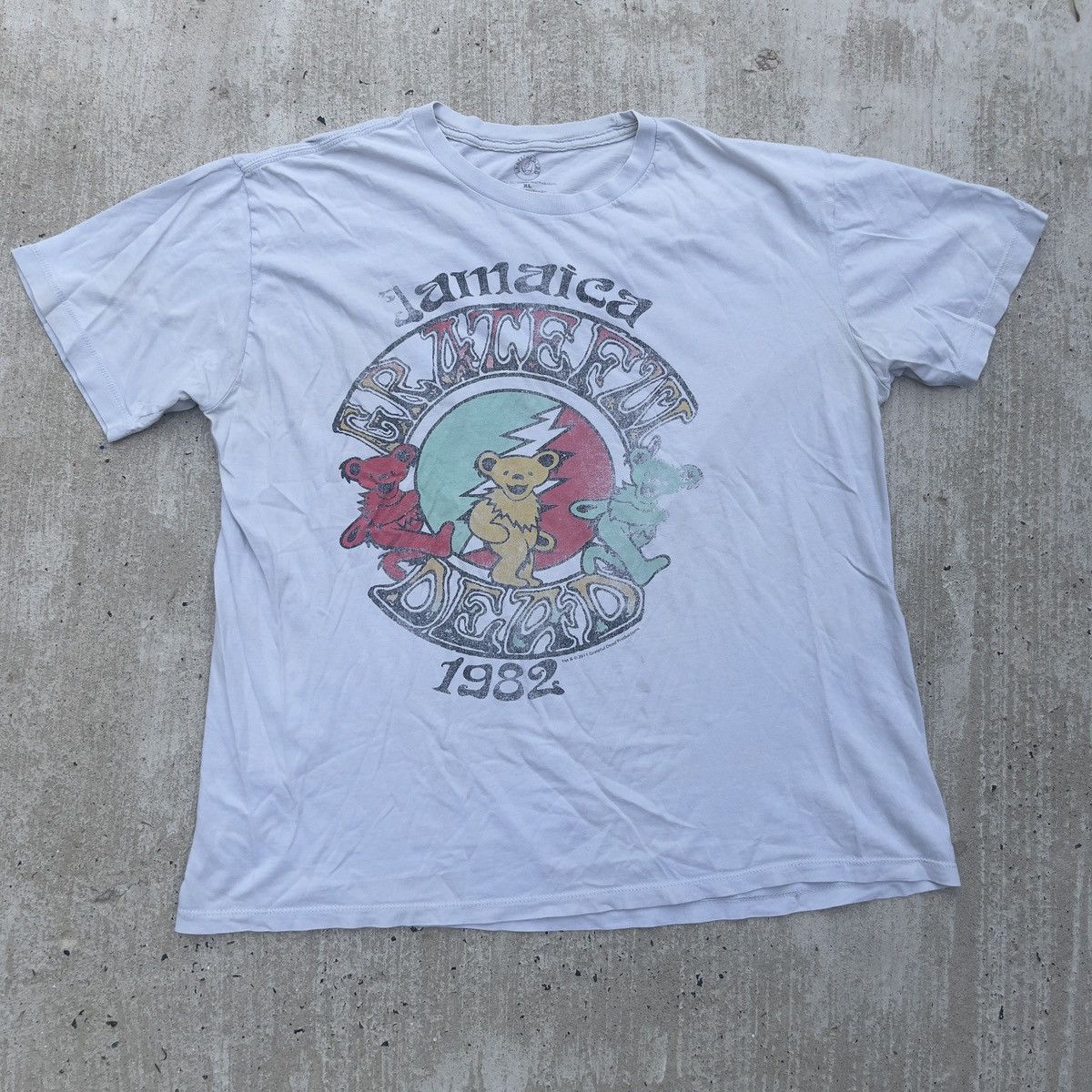 Grateful Dead Vtg 2011 GRATEFUL DEAD Dancing Bears Jamaica Shirt Size US XL / EU 56 / 4 - 1 Thumbnail