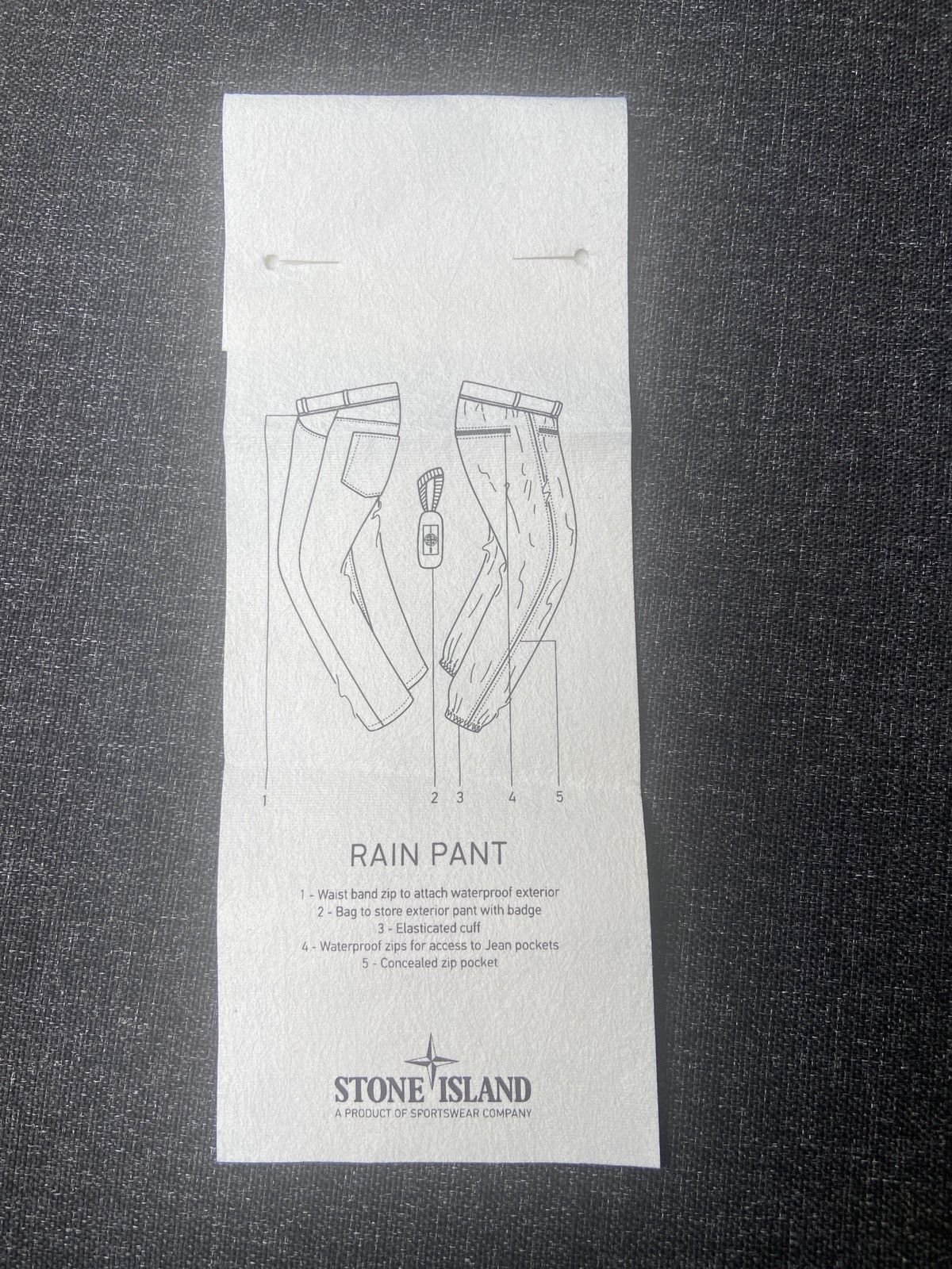 Stone Island Stone Island Rain Pant Size US 33 - 15 Thumbnail