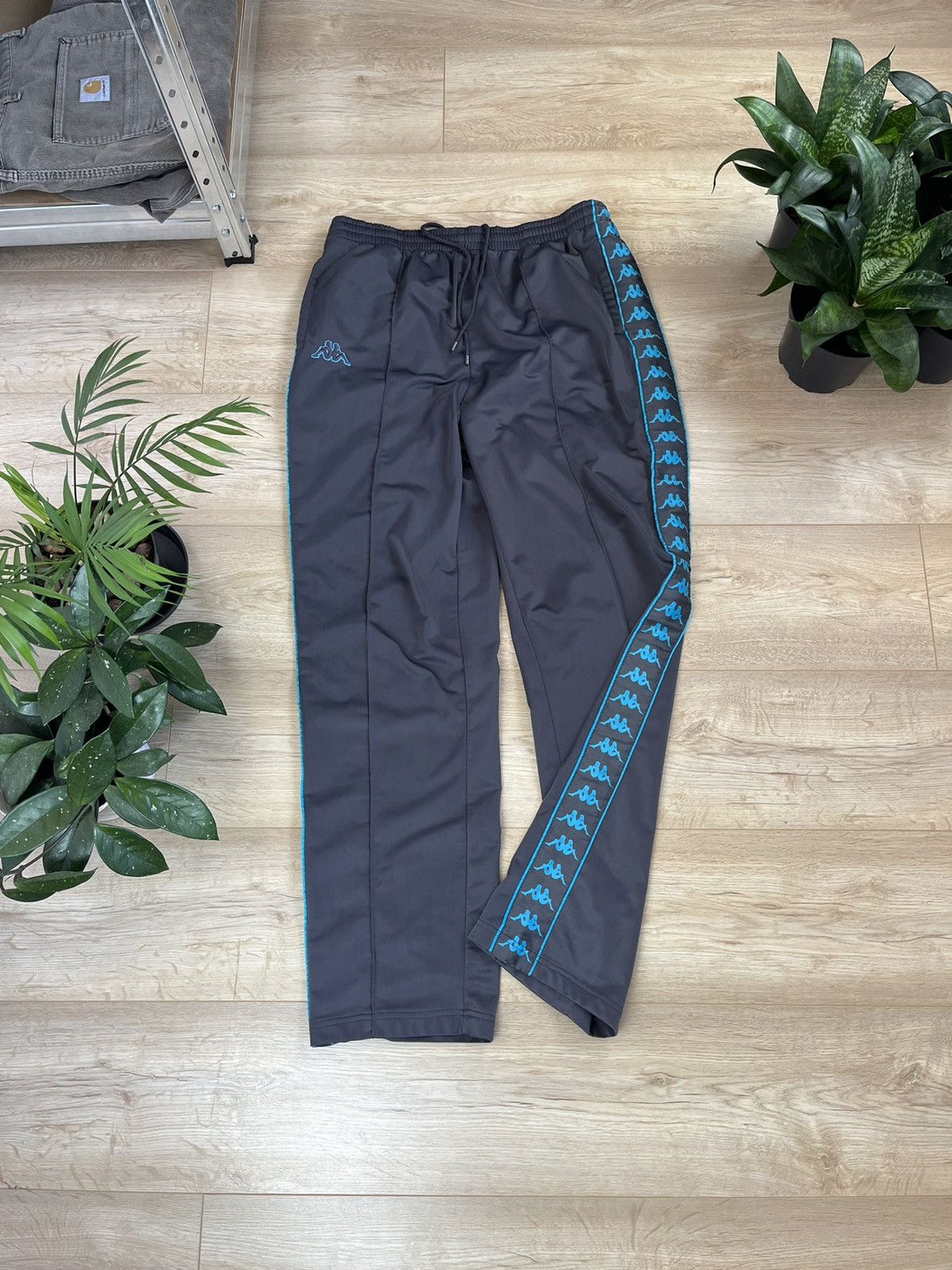 Kappa Kappa Baggy Sweatpants Logos Track Pants Size US 36 / EU 52 - 1 Thumbnail