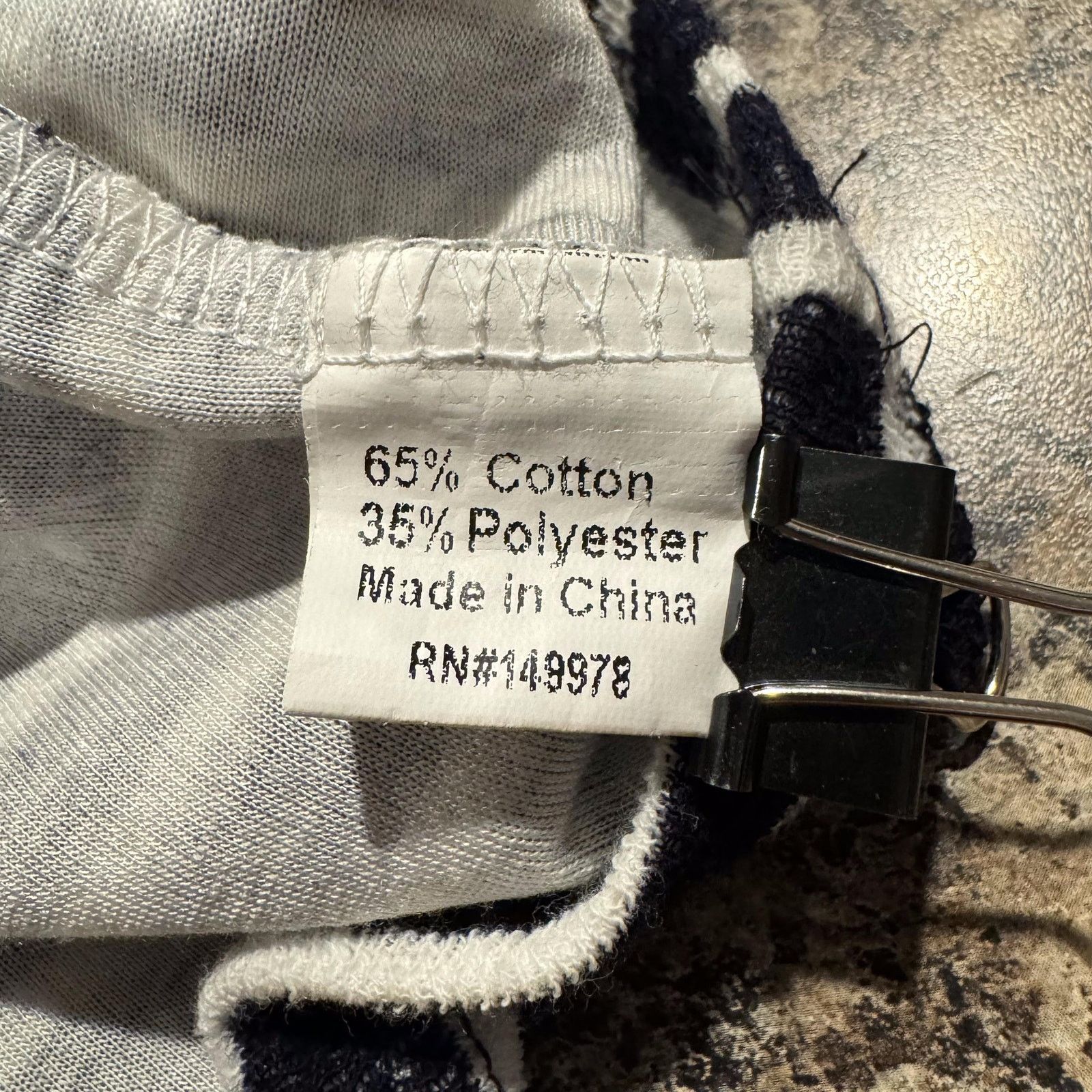 Other Elsie & Zoey Terry Cloth Dress Striped Navy L/XL Coastal Size L / US 10 / IT 46 - 6 Thumbnail