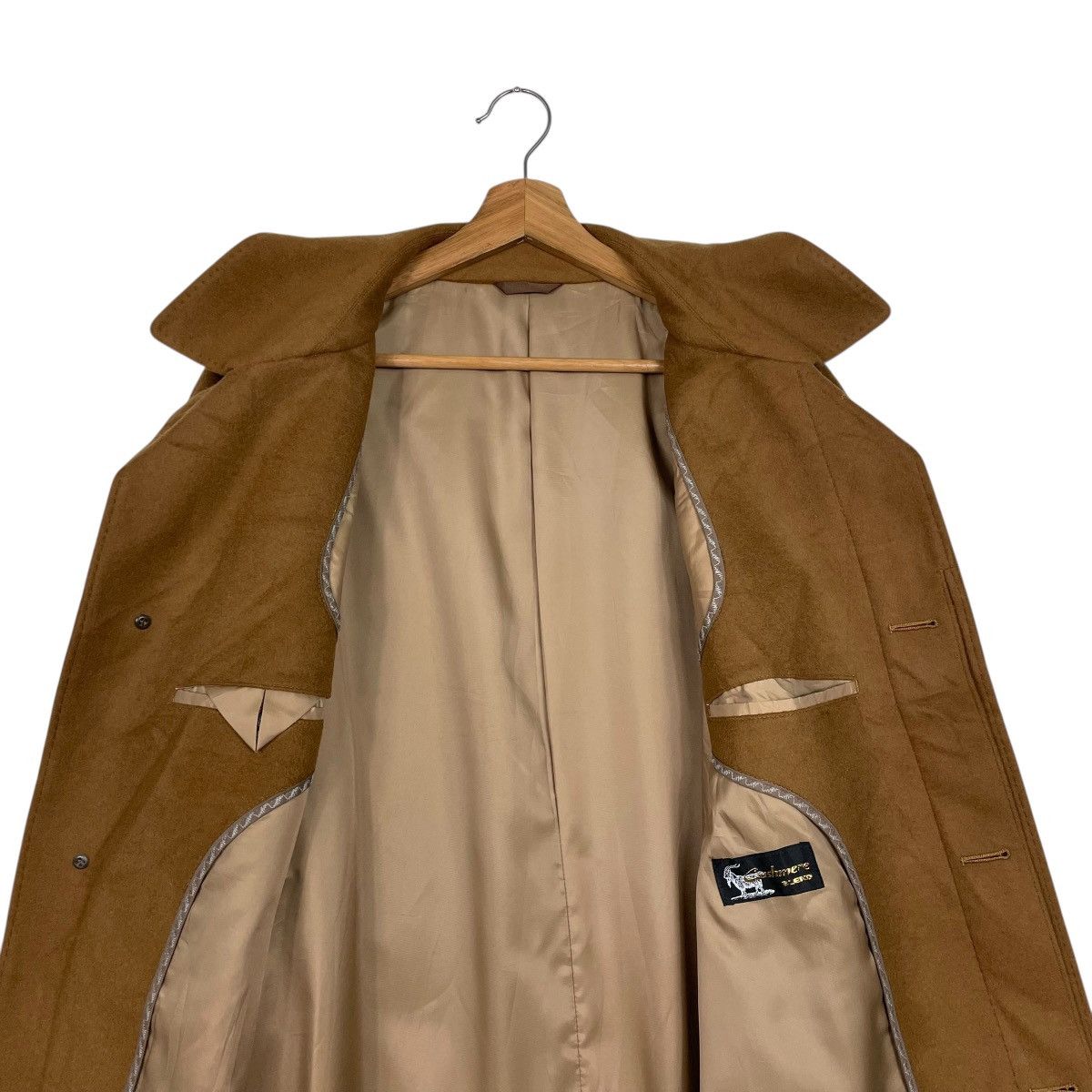 Japanese Brand Japanese Brand Brown Wool Cashmere Coat Size US M / EU 48-50 / 2 - 13 Thumbnail