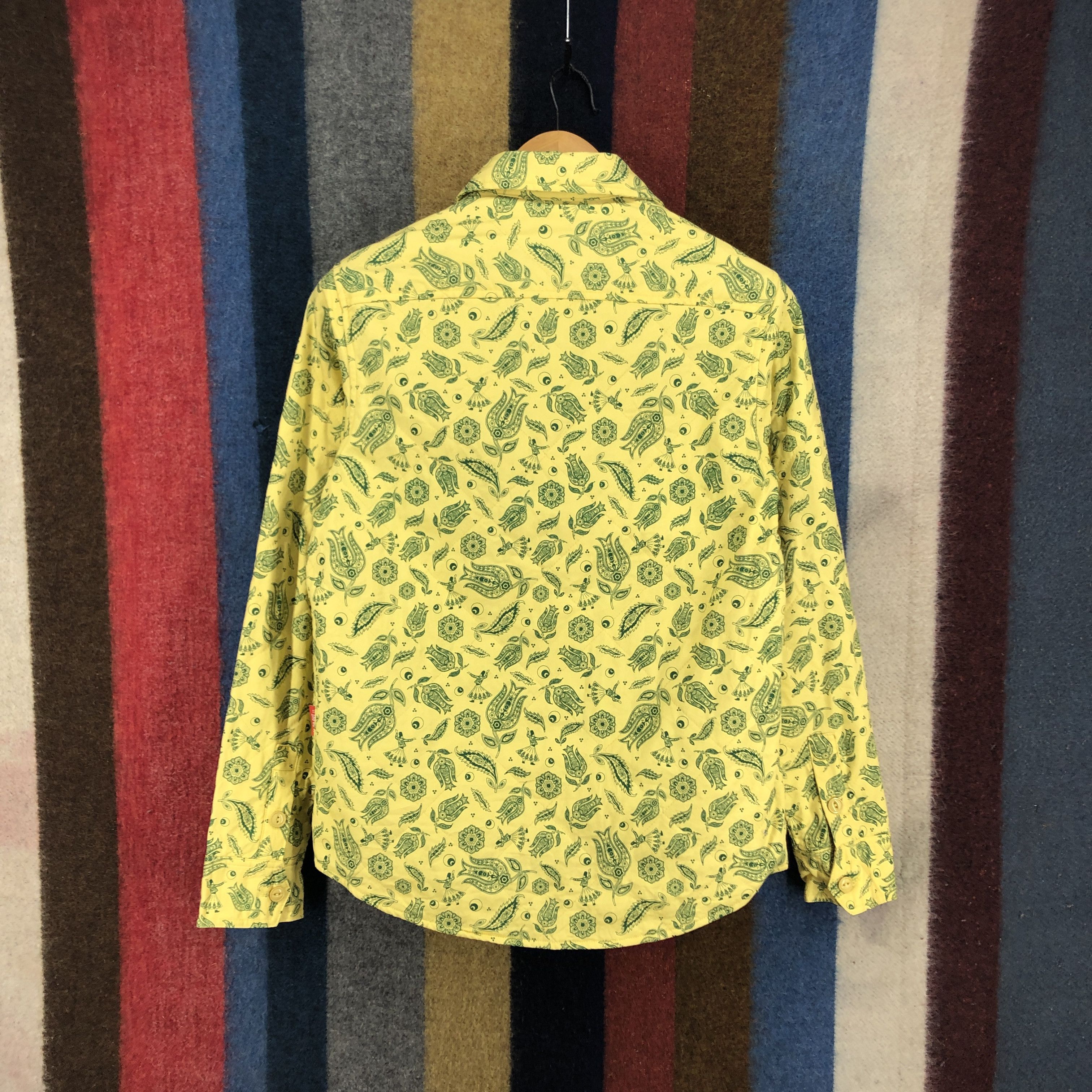 Vintage Y2K Vintage THE THING Jacket Shirt Paisley Design #0486/U Size US S / EU 44-46 / 1 - 10 Thumbnail