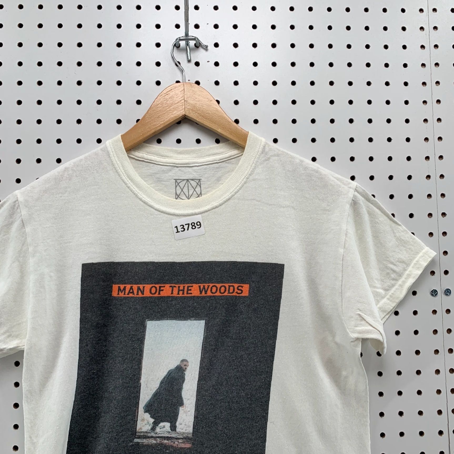 Vintage Justin Timberlake Shirt White Adult Small Short Sleeve Man Of The Woods Tour Music Graphic Print Size US 29 - 4 Thumbnail