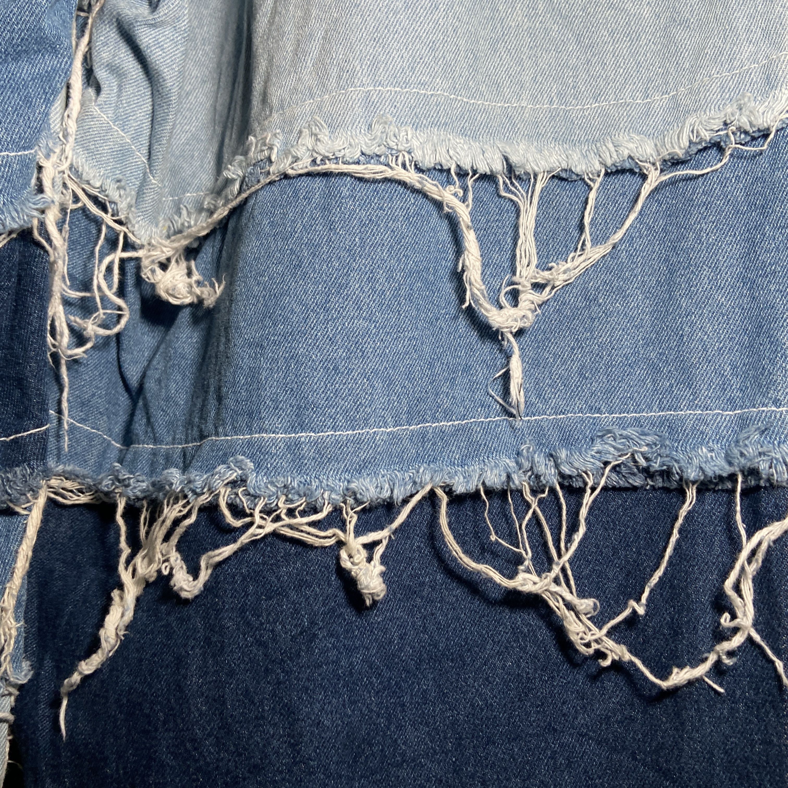 If Six Was Nine Jungle storm Hagi Patchwork Loose Jeans Size US 32 / EU 48 - 5 Thumbnail