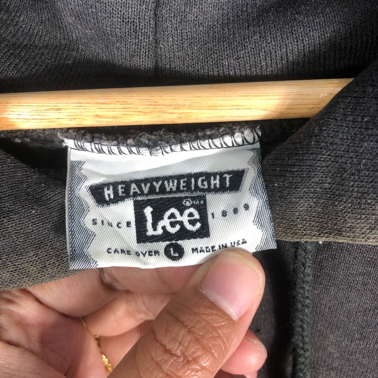 Lee Vintage 80' Lee Jammys Record Sweatshirt Hoodie Size US L / EU 52-54 / 3 - 9 Thumbnail