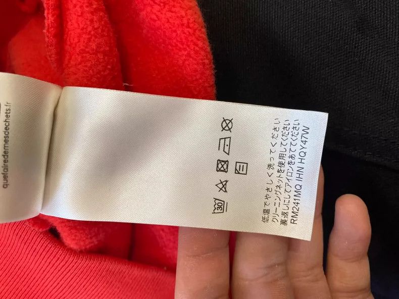 Louis Vuitton Louis Vuitton size 4l Red graffiti logo hooded sweatshirt Size US XXL / EU 58 / 5 - 6 Thumbnail