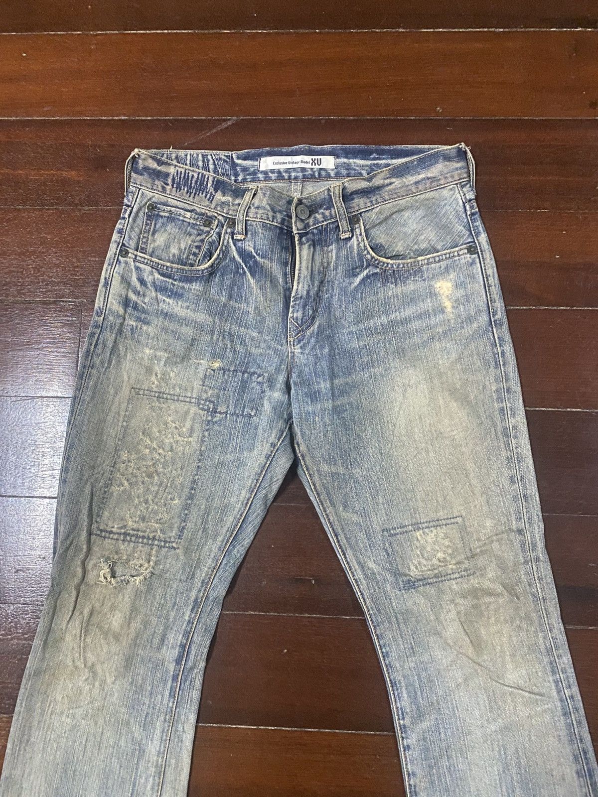 Edwin EDWIN EXCLUSIVE VINTAGE XV JEANS bootcut wide leg rework Size US 33 - 5 Thumbnail