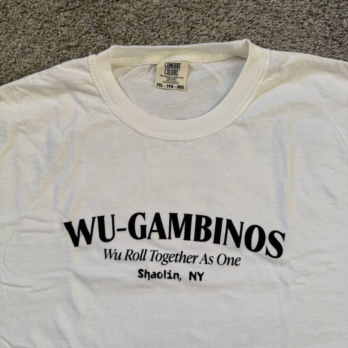 Wu-Tang Clan 🔴Wu-Tang Shirt Size 3XL Raekwon Wu Gambinos Authentic Gza Size US XXL / EU 58 / 5 - 4 Thumbnail