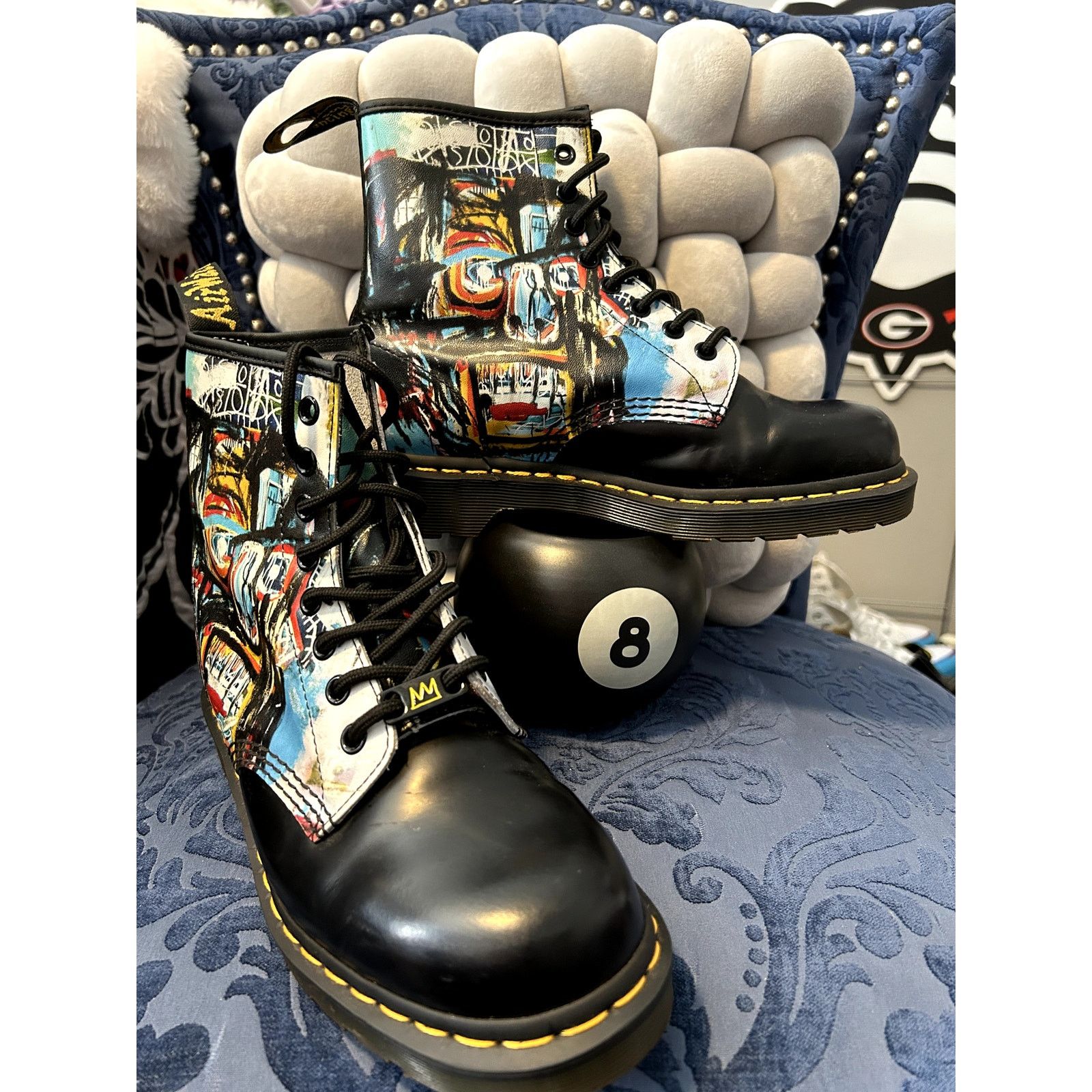 Dr. Martens Dr Martens x Basquiat II Boots Size 8/EU39 NWOT Size US 8 / IT 38 - 1 Thumbnail