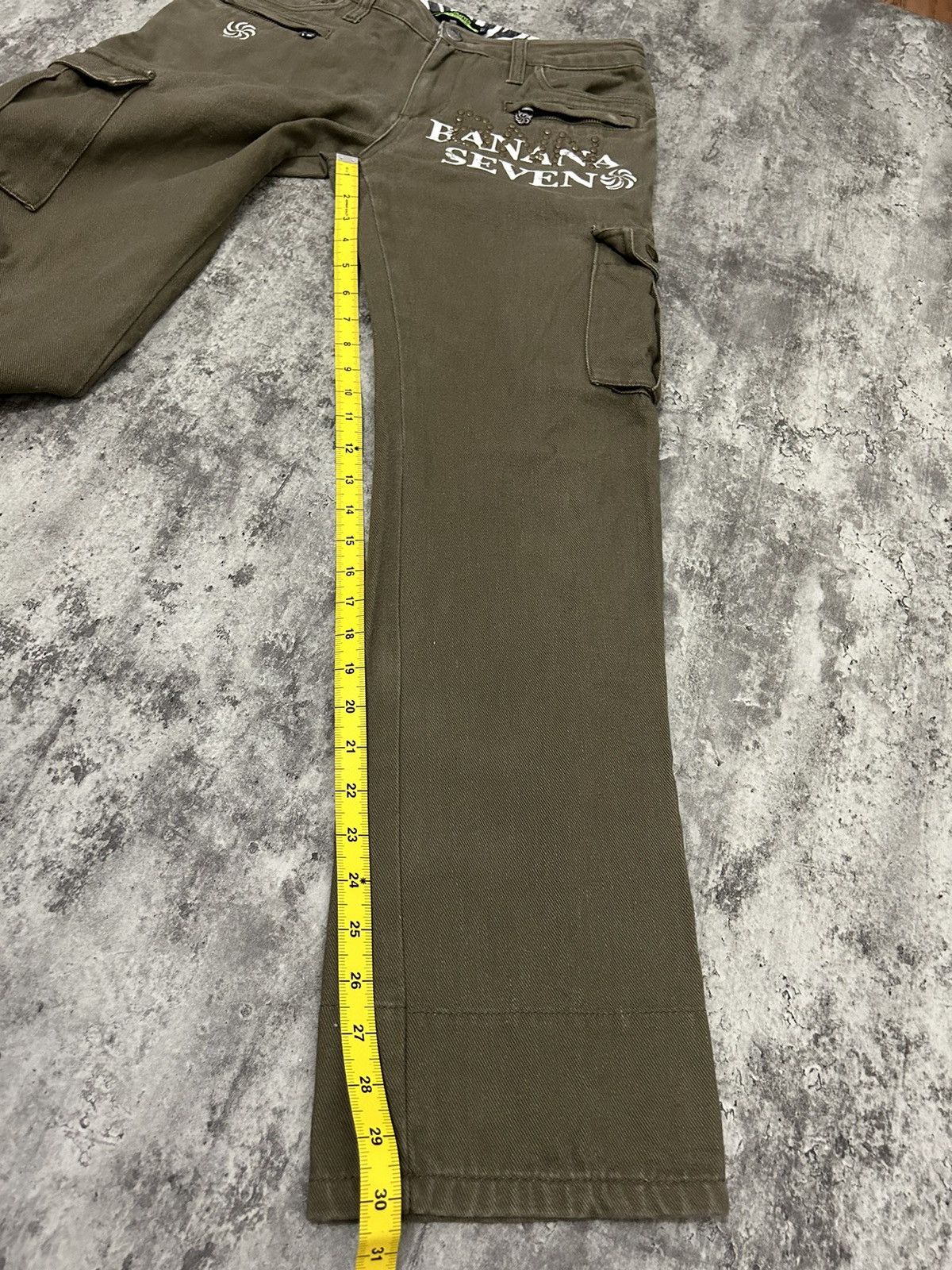 Hysteric Glamour Banana Seven Ring Back Logo Cargo Pants Size US 30 / EU 46 - 19 Thumbnail