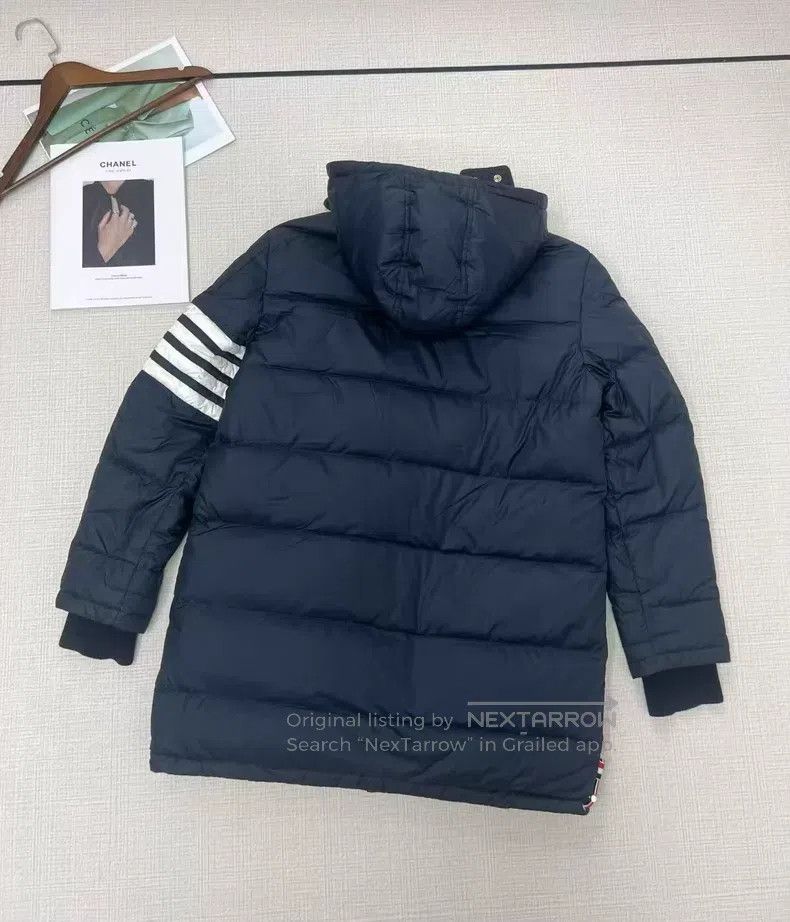 Thom Browne Thom Browne Classic long hooded down coat Size US M / EU 48-50 / 2 - 2 Thumbnail