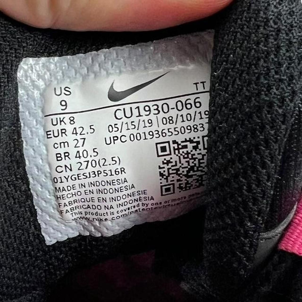 Nike Nike Air Max 95 Black Pink Blast - Size US 9 / EU 44 / UK 8 Size US 9 / EU 42 - 8 Thumbnail