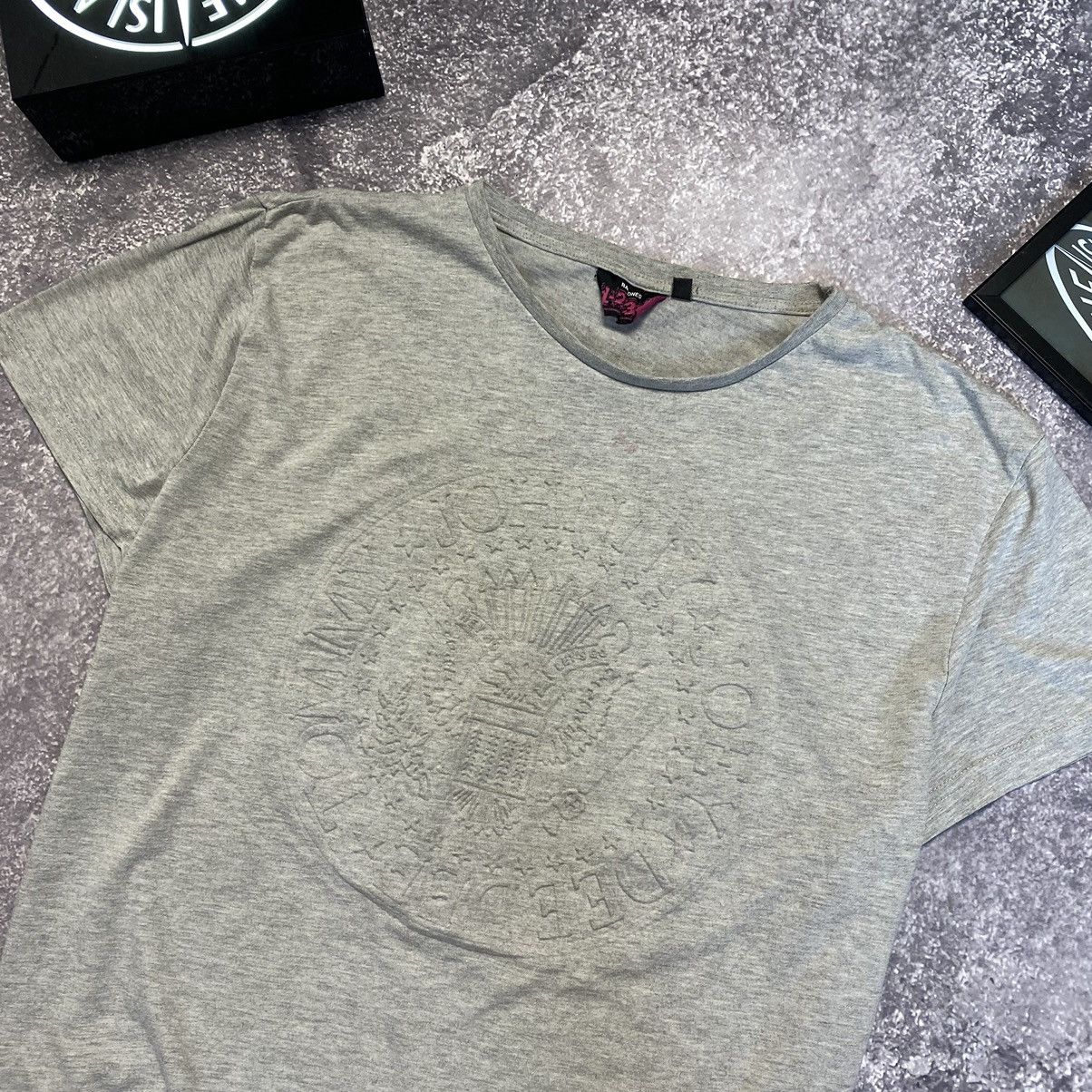 Band Tees Vintage Ramones Big Logo Grey basic rock band tee Size XXL / US 16-18 / IT 52-54 - 2 Thumbnail