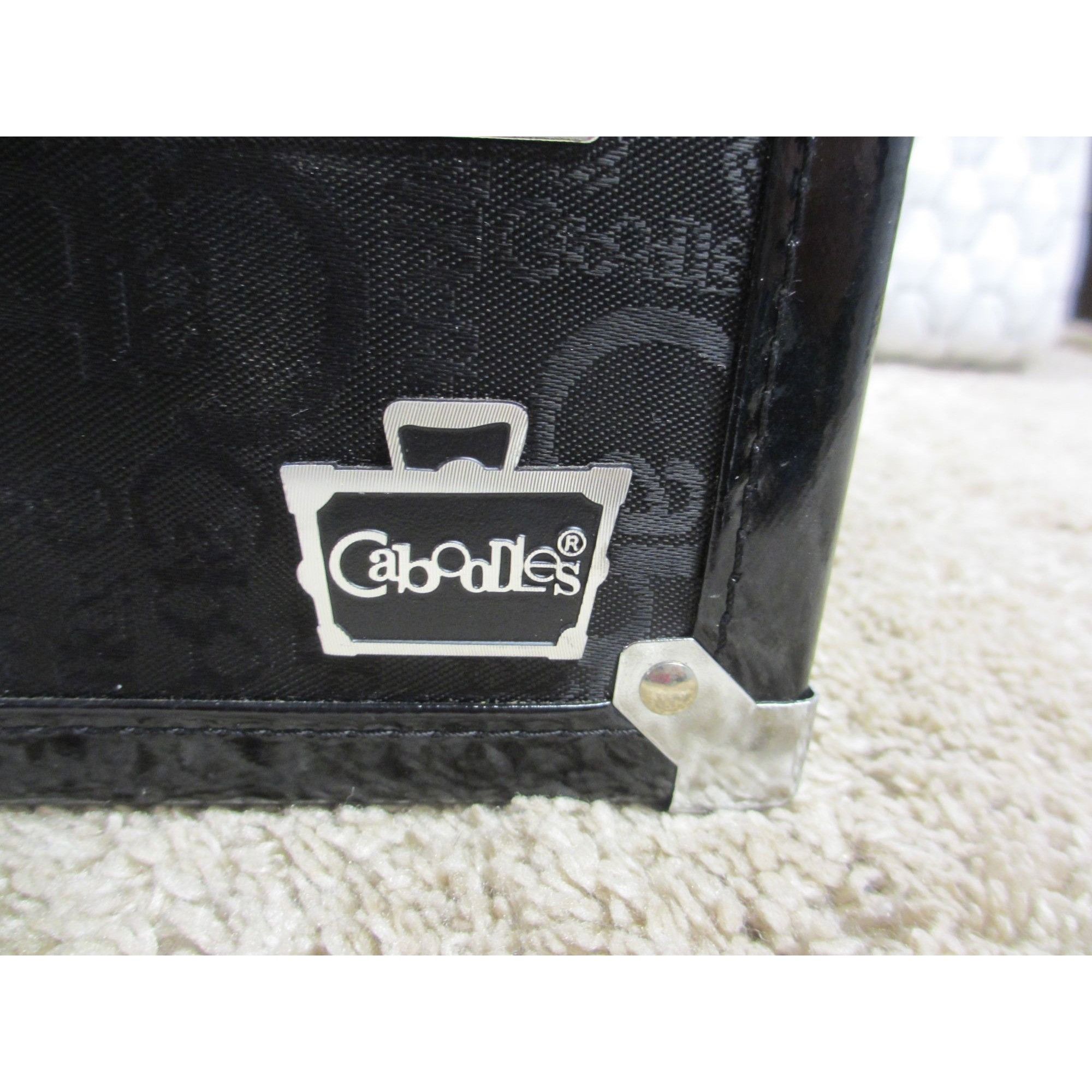 Other Caboodles Black Makeup Train Case With Expanding Trays Size ONE SIZE - 8 Thumbnail
