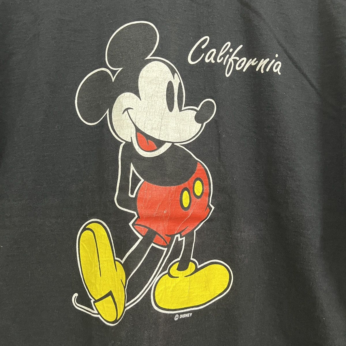 Disney Vintage Grails Mickey Mouse California Genius USA TShirt Size US L / EU 52-54 / 3 - 10 Thumbnail