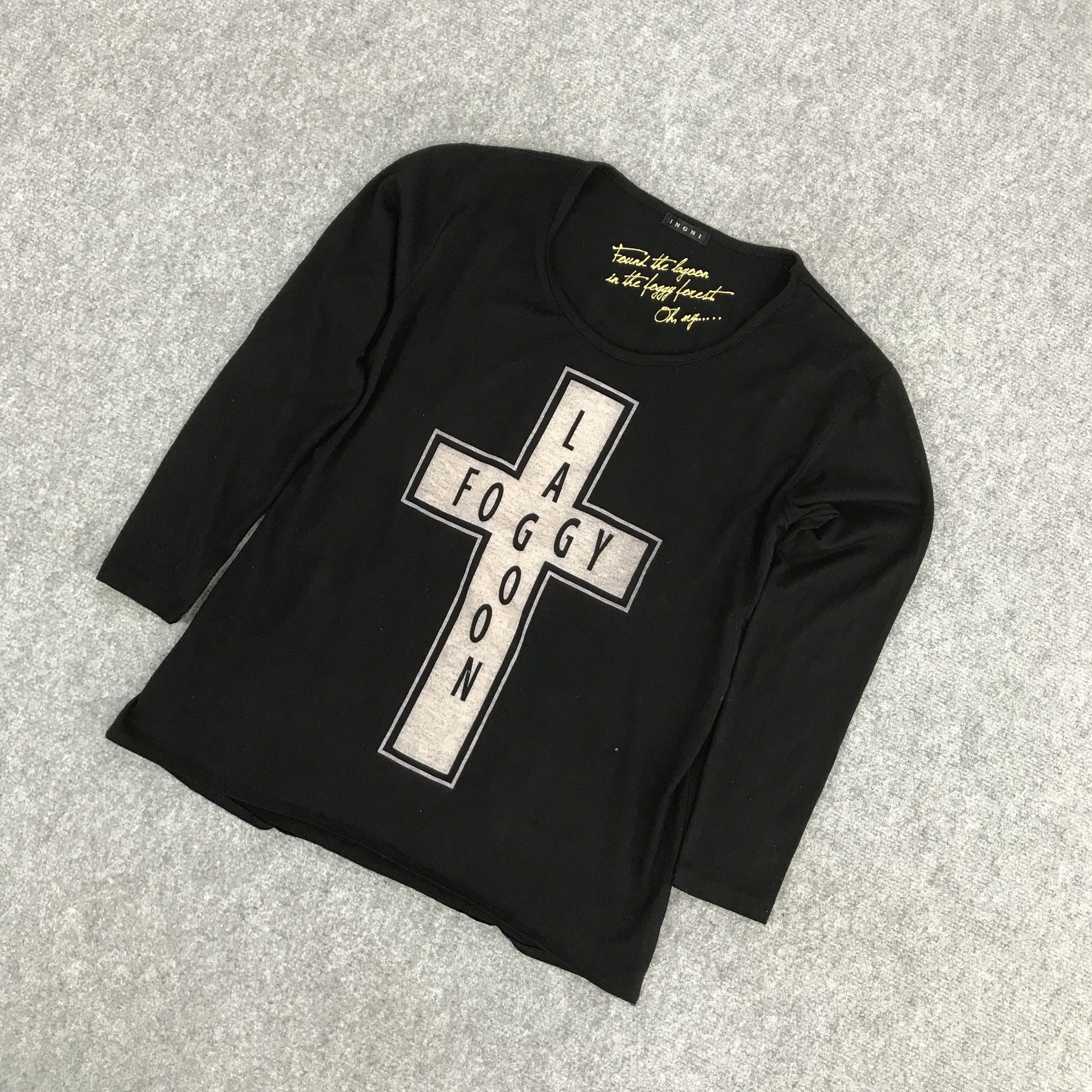 Japanese Brand PUNK STYLE JAPAN LA FOGGYOON IF SIX WAS NINE TSHIRTS Size US M / EU 48-50 / 2 - 5 Thumbnail