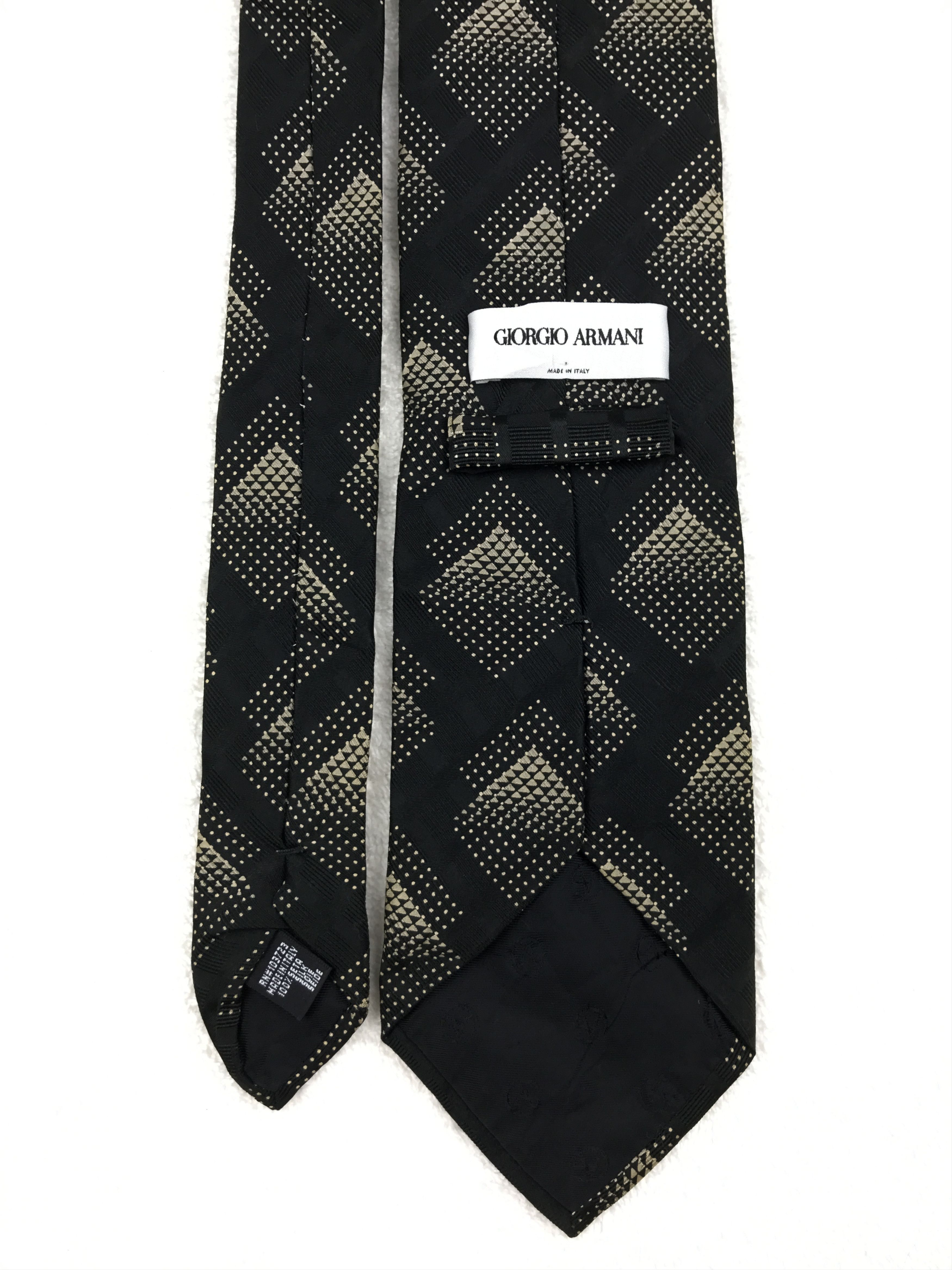 Giorgio Armani × Vintage Vintage Giorgio Armani Silk Necktie Size ONE SIZE - 4 Thumbnail
