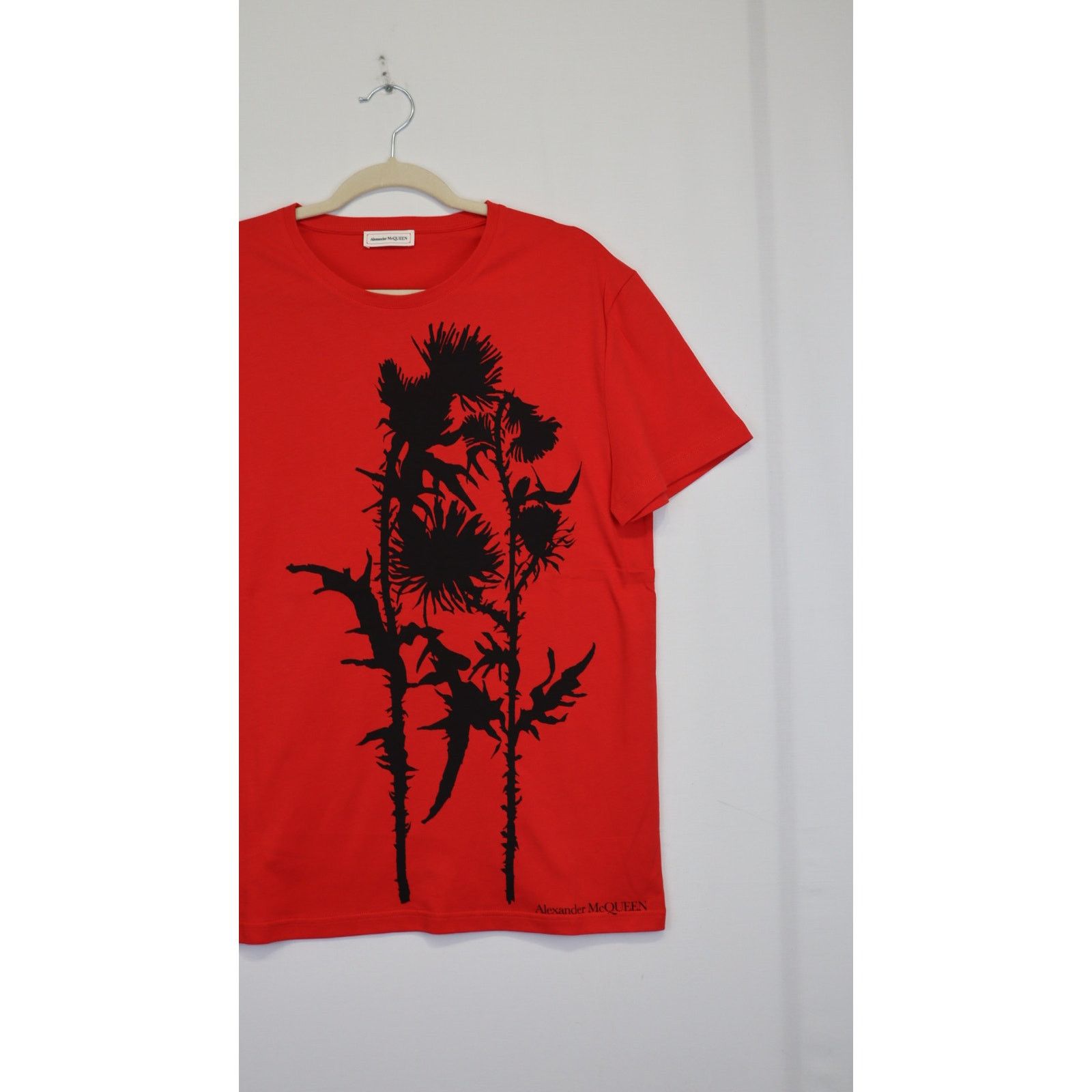 Alexander McQueen o1rshd1 ***Defective / T-Shirt in Red Size US S / EU 44-46 / 1 - 4 Thumbnail