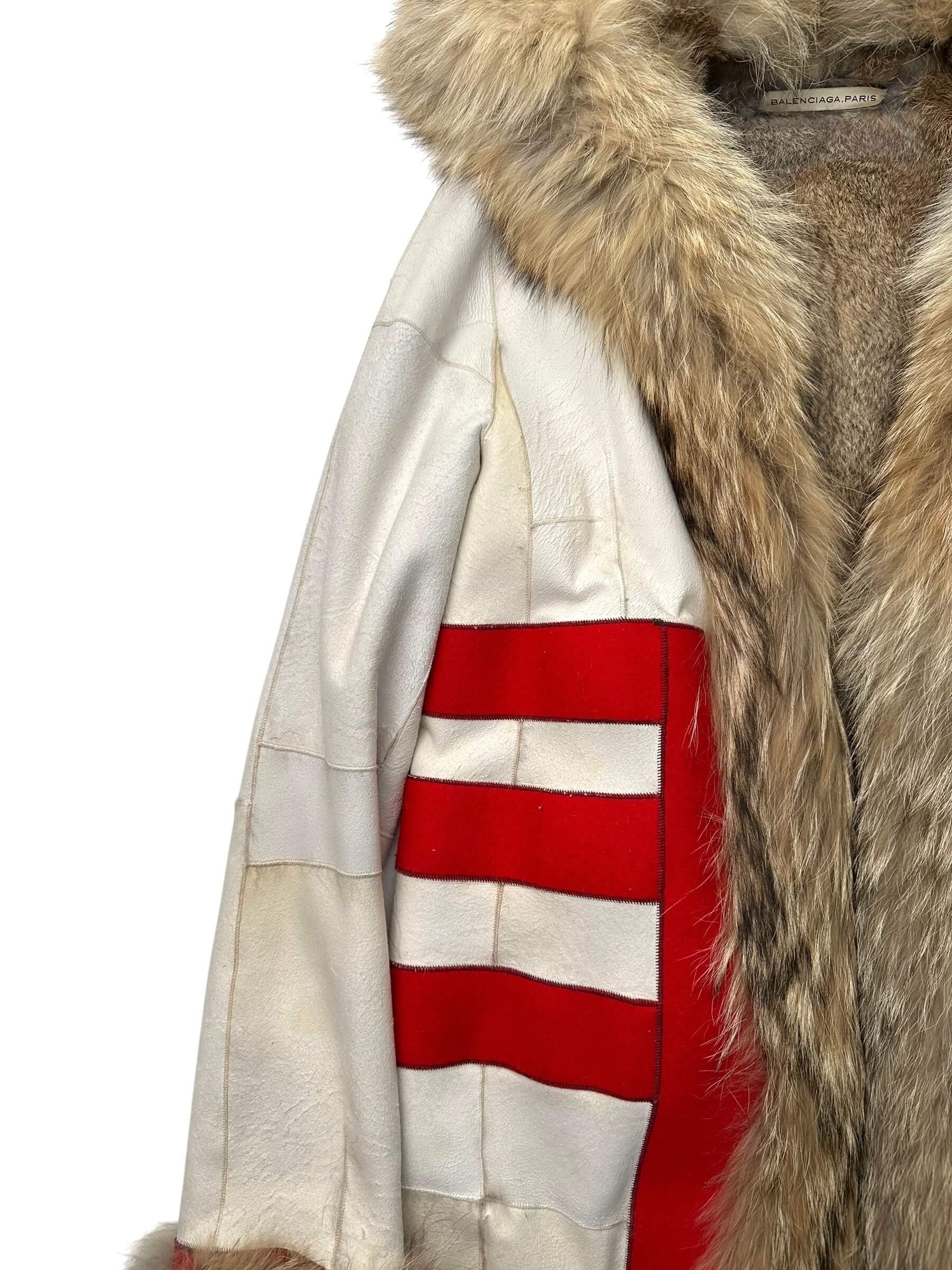 Balenciaga BALENCIAGA by Nicolas Ghesquière 2007aw fur leather coat Size XS / US 0-2 / IT 36-38 - 4 Thumbnail
