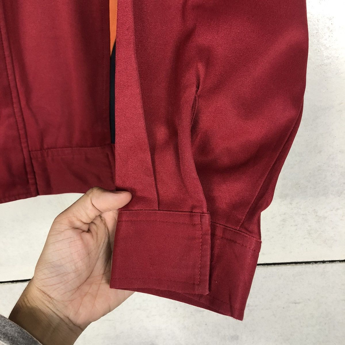 Japanese Brand 📌VINTAGE RACING WORKER JACKET ENEOS BIG LOGO SPELL OUT Size US M / EU 48-50 / 2 - 16 Thumbnail