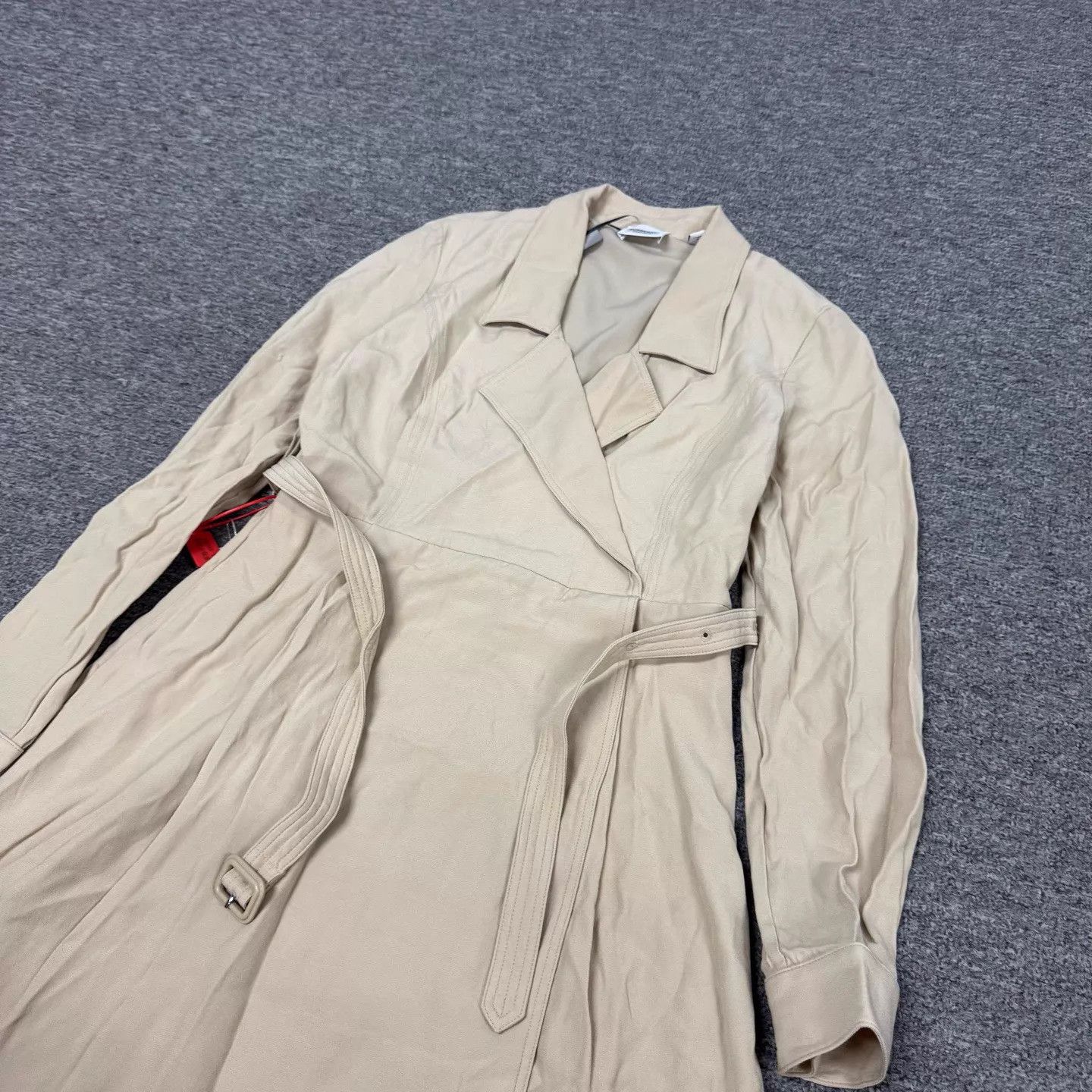 Burberry Burberry Beige Tie Waist Long Trench Coat UK6 99 New Size XS / US 0-2 / IT 36-38 - 4 Thumbnail