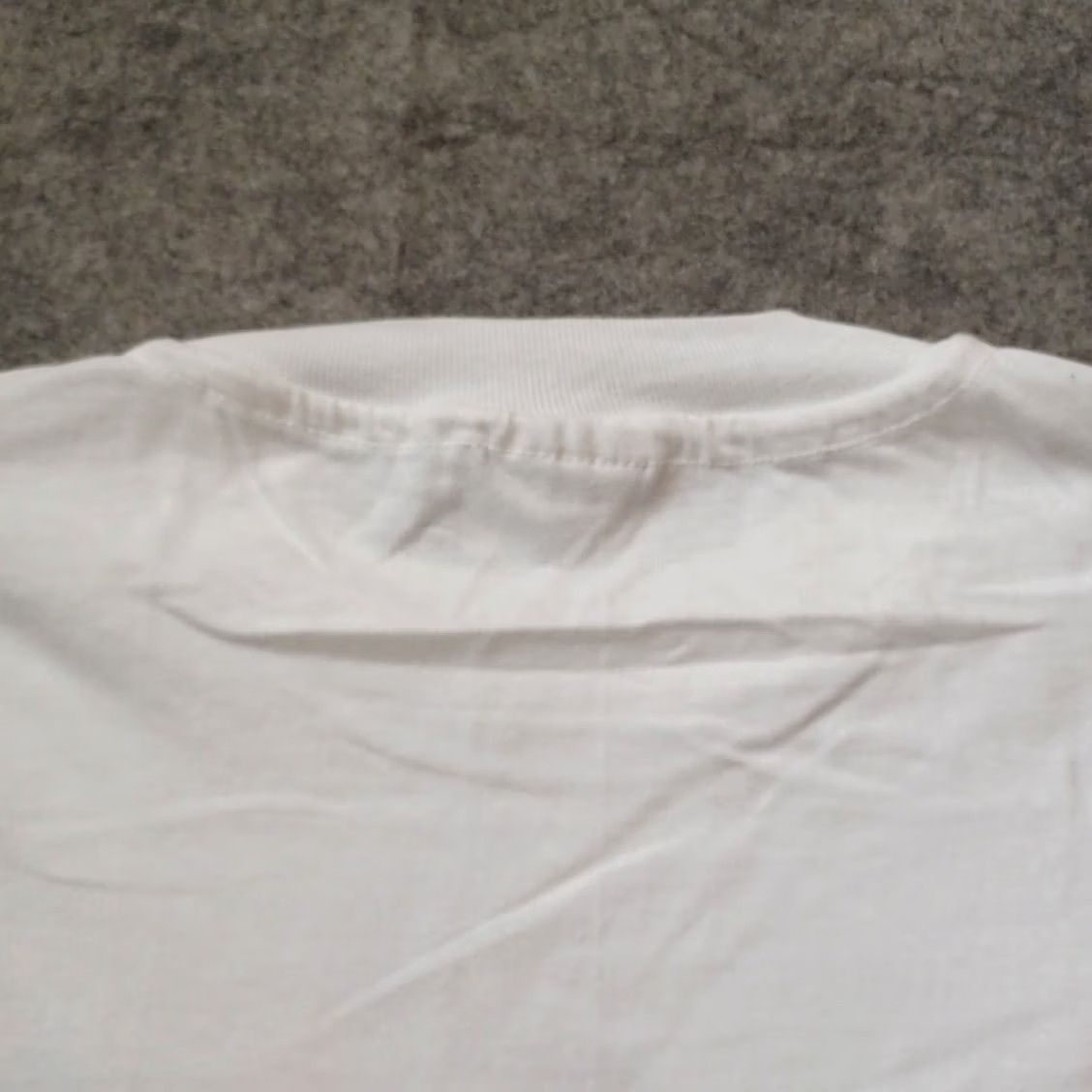 Hanes VINTAGE Hanes Beefy-T Shirt XL White Triangle Graphic USA Mens 1990s San Francisco California 90s Graphic Print Shirt Size US XL / EU 56 / 4 - 3 Thumbnail