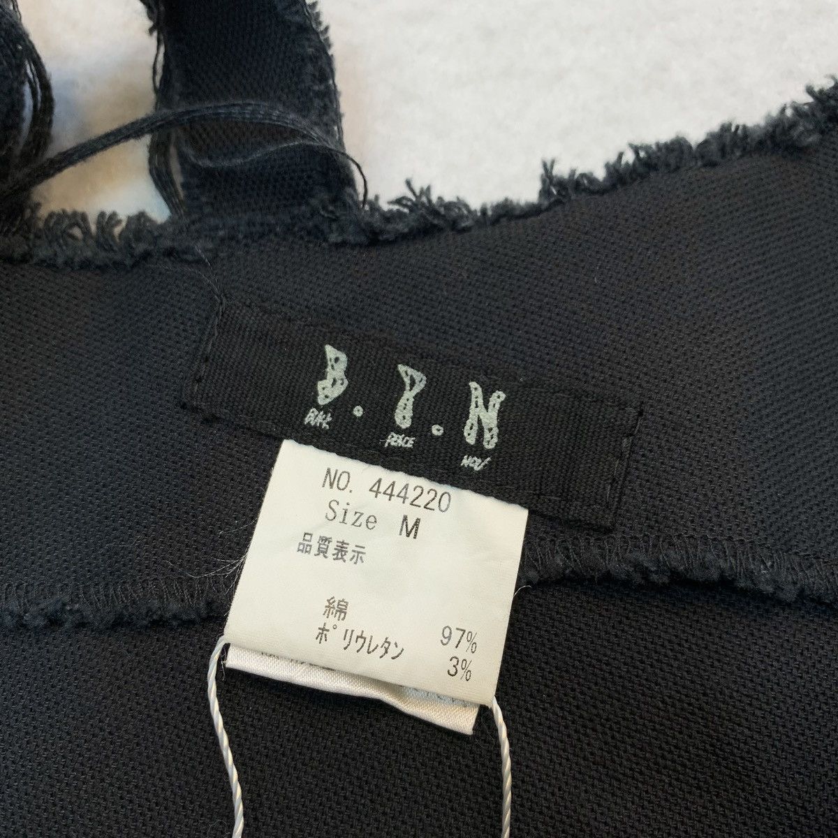 Other 2000s B.P.N (Black Peace Now) Canvas Bondage Corset Top Size M / US 6-8 / IT 42-44 - 7 Thumbnail