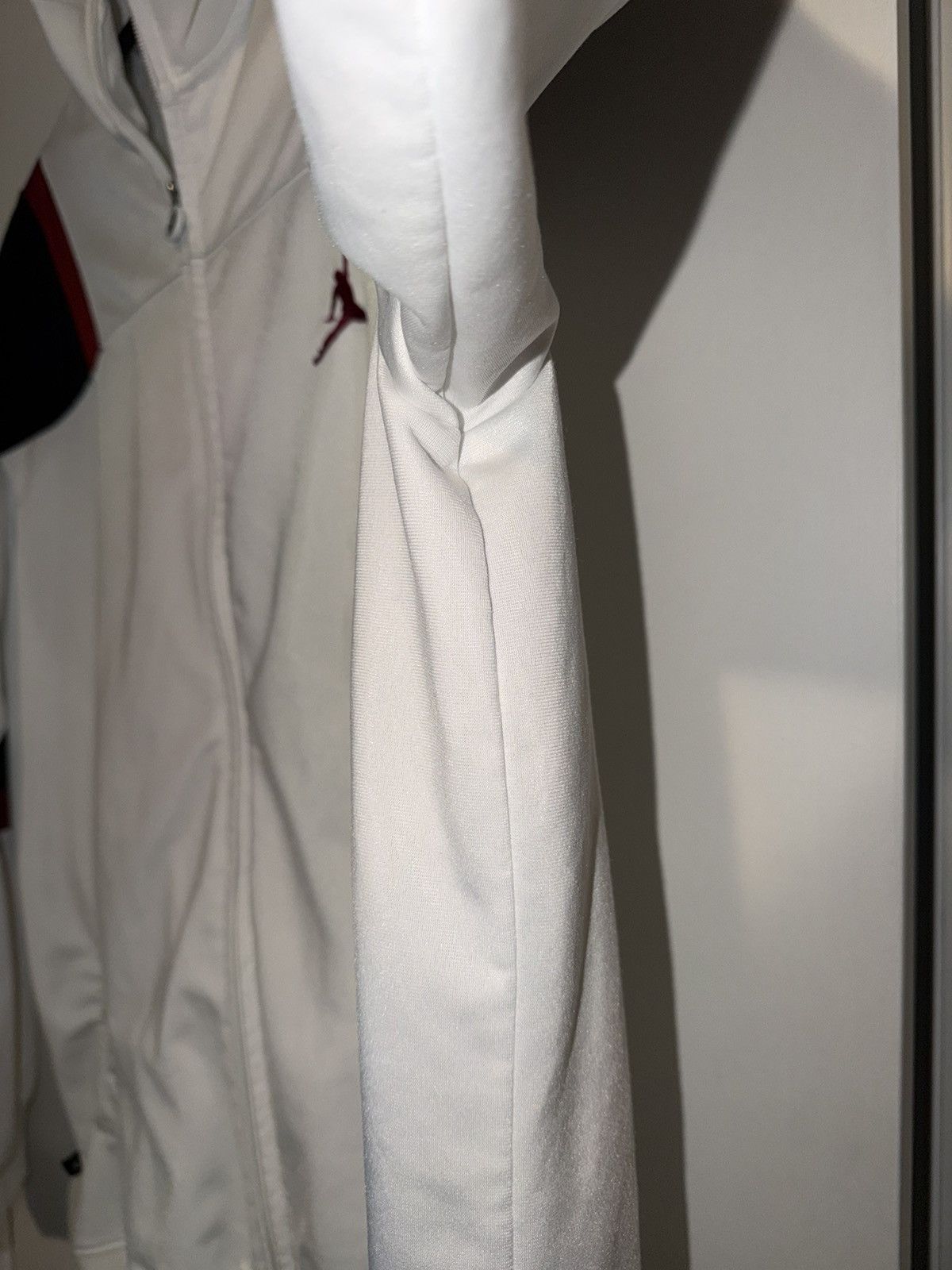 Nike White/Red/Blck Nike Air Jordan Full-zip Track Jacket Size 2X Size US XXL / EU 58 / 5 - 7 Thumbnail