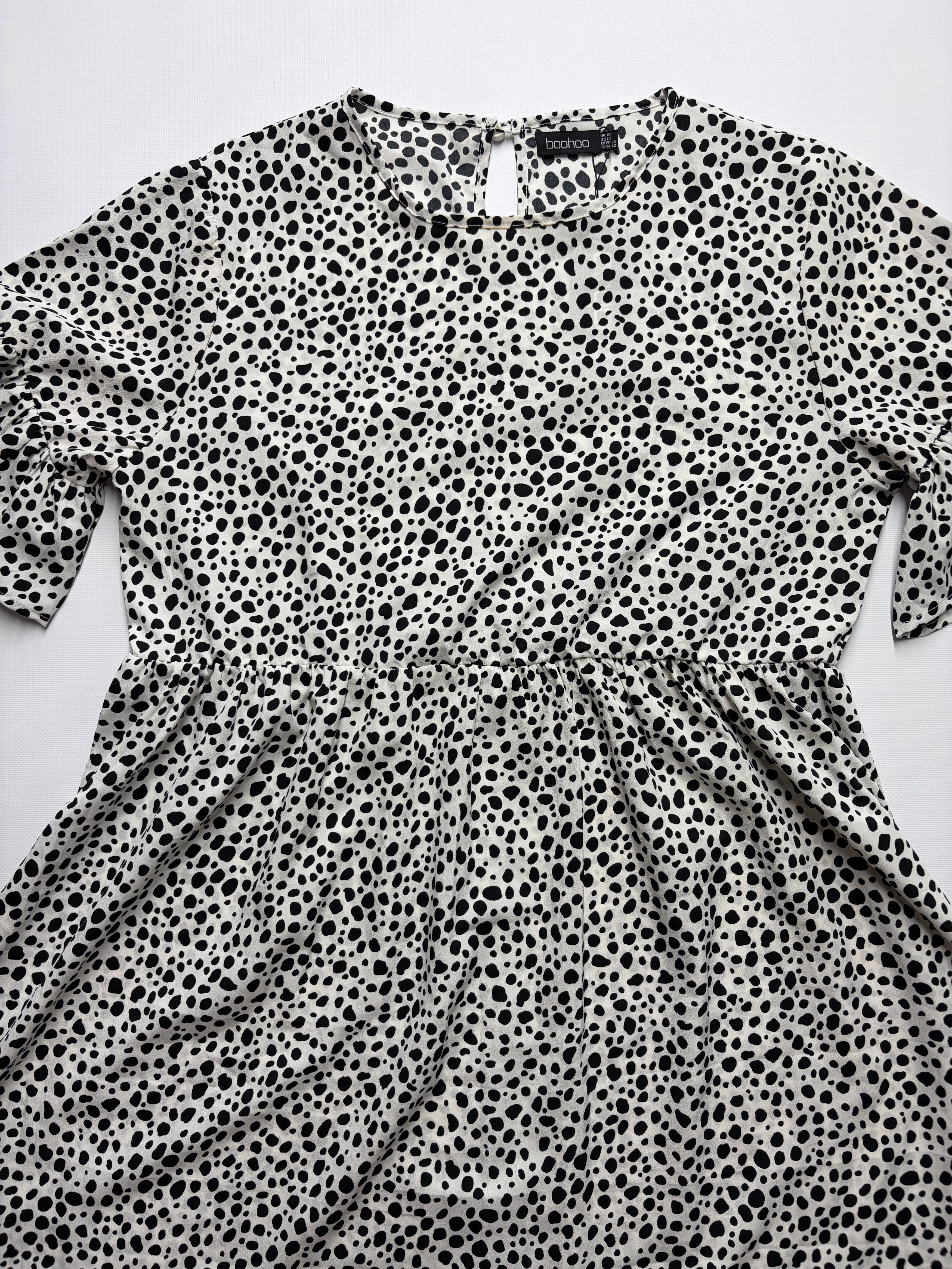 Vintage Vintage Women's Printed Dress Size L / US 10 / IT 46 - 4 Thumbnail