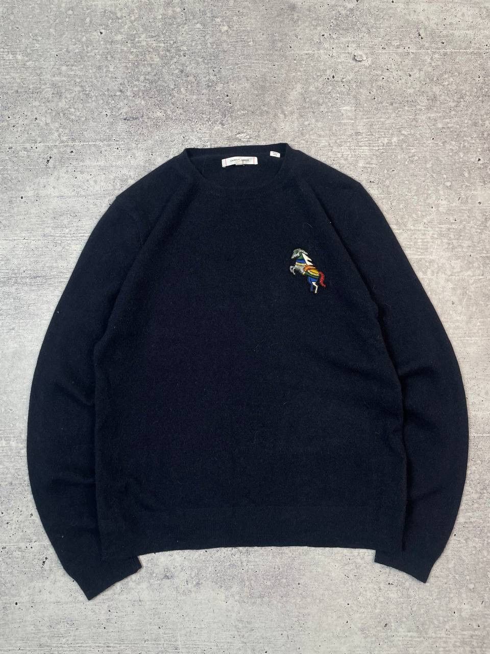 CHINTI & PARKER Chinti And Parker Cashmere Sweater Logo Y2K Size M / US 6-8 / IT 42-44 - 1 Thumbnail
