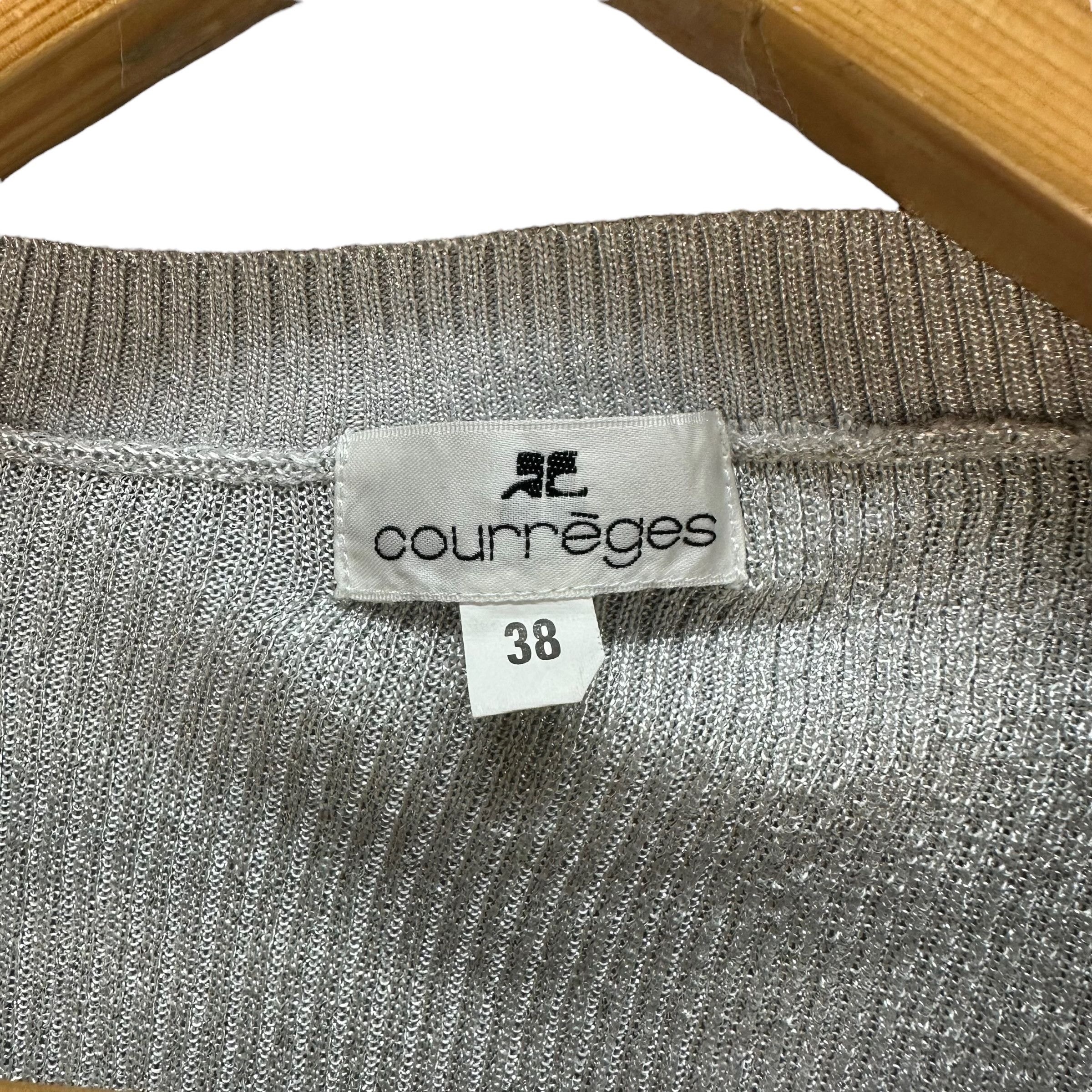 Courreges COUREGES CARDIGAN #7572-154 Size ONE SIZE - 7 Thumbnail
