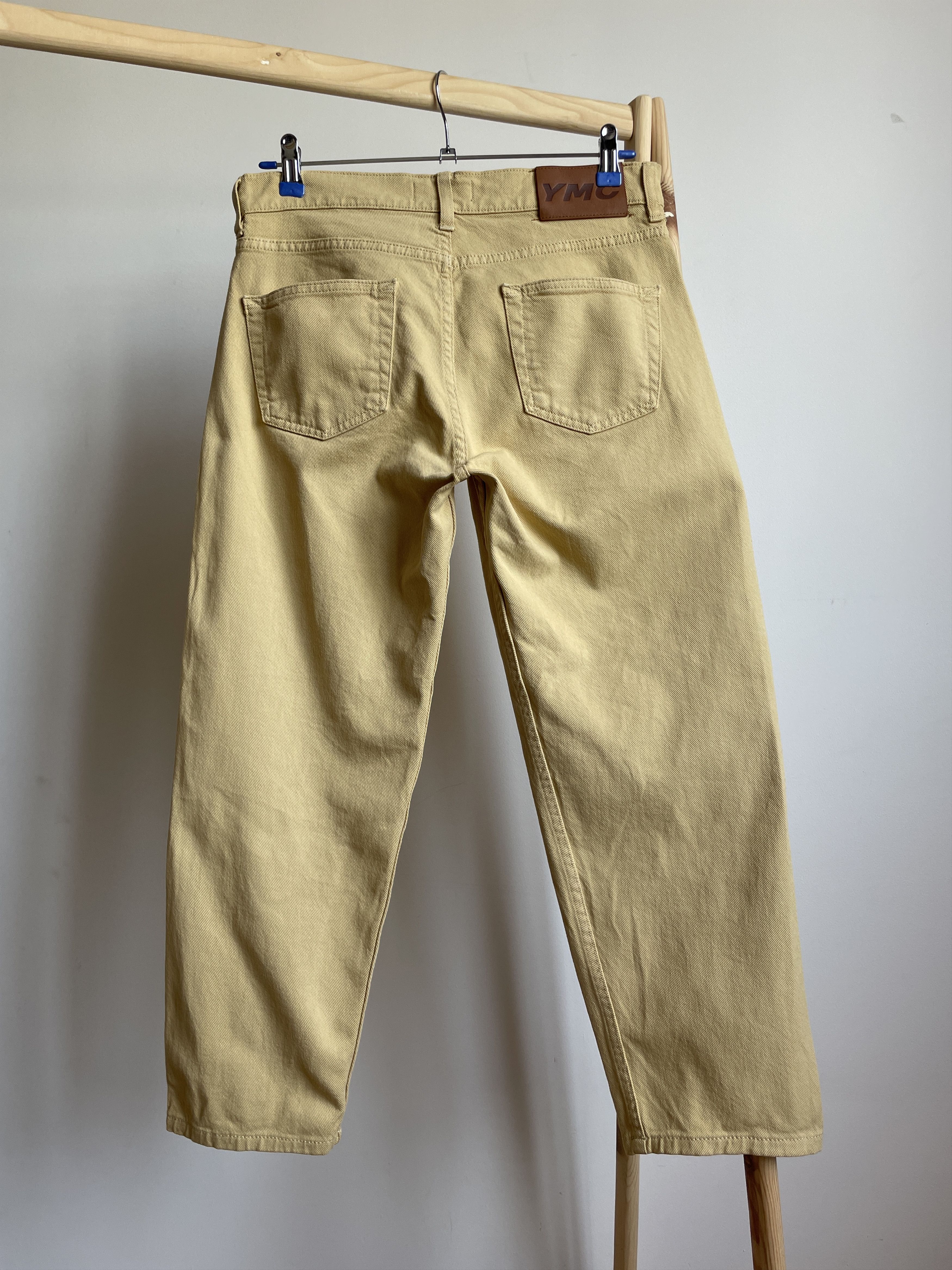 YMC YMC You Must Create Tearaway Cropped Tapered Denim Size S Size US 32 / EU 48 - 2 Thumbnail