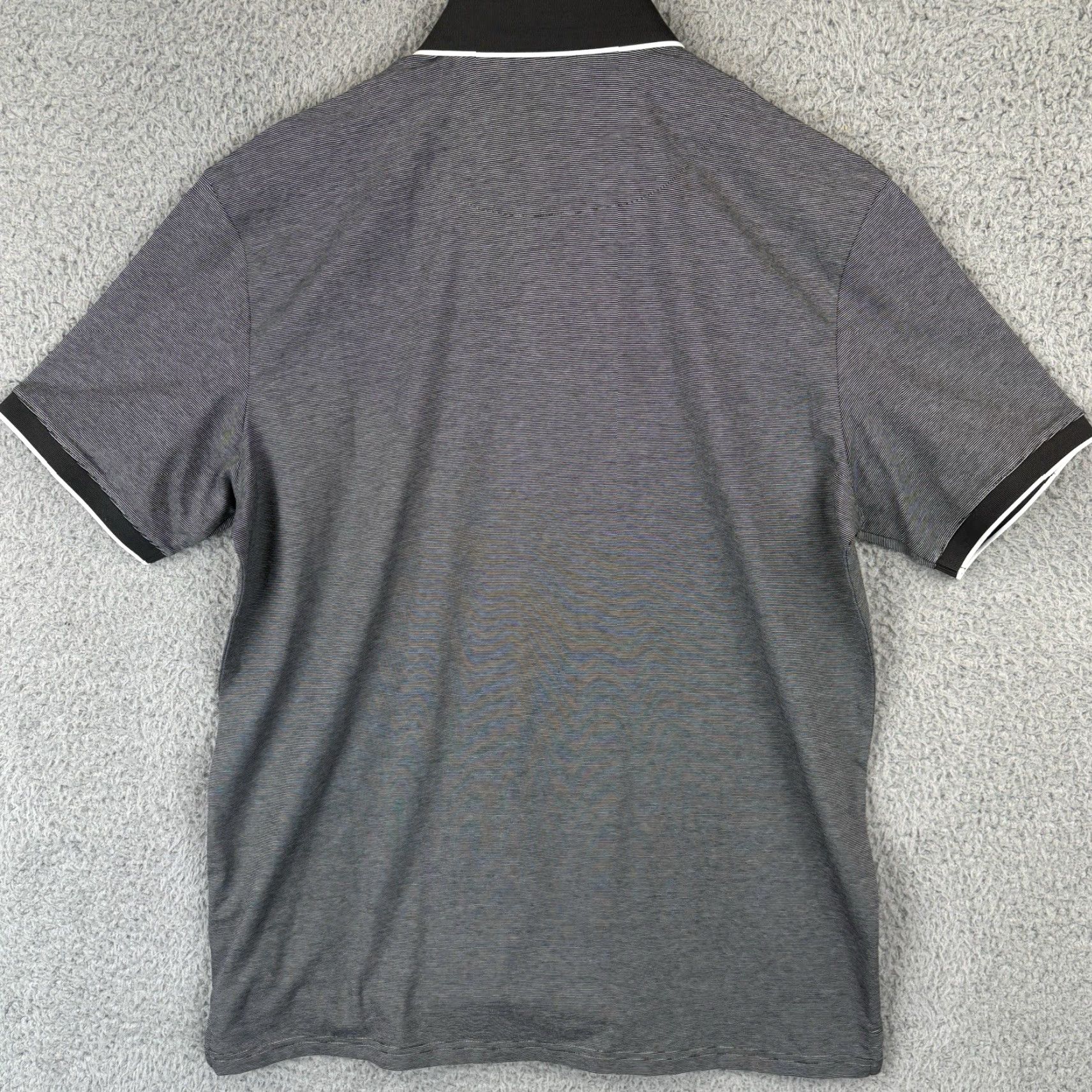 Vintage Butter Cloth Polo Shirt Men M Charcoal Icy Cotton Regular Fit Golf Shirt Size US M / EU 48-50 / 2 - 7 Thumbnail