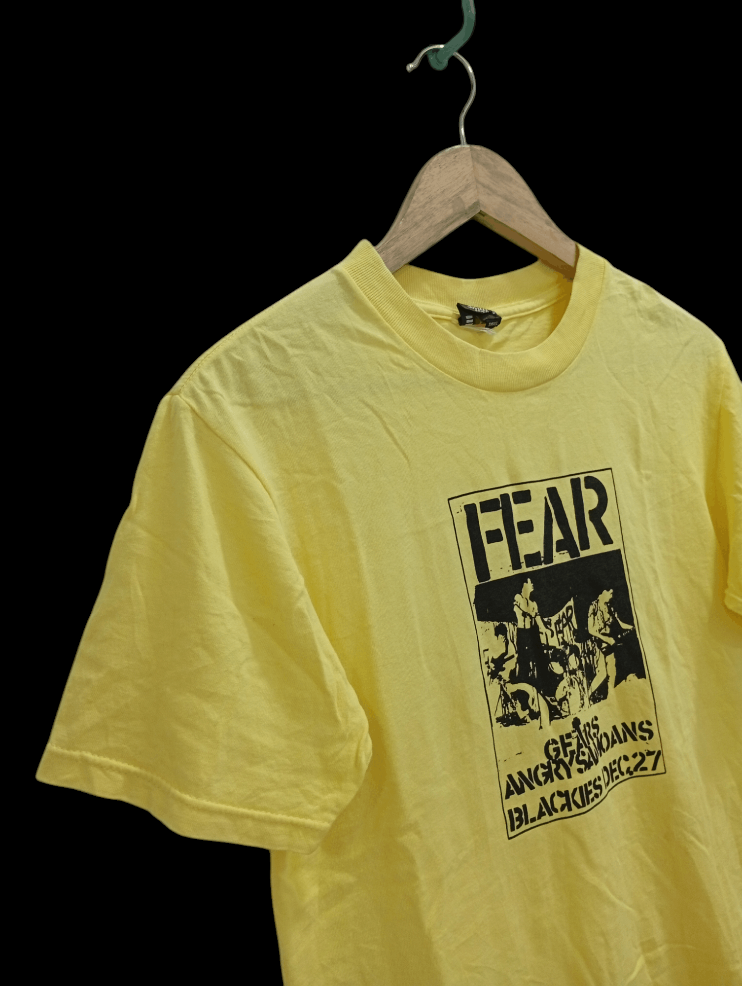 Band Tees × Vintage 🔥🔥Fear Gears Angry Samoans Punk Band Promo Flyer T-Shirt Size US S / EU 44-46 / 1 - 4 Thumbnail