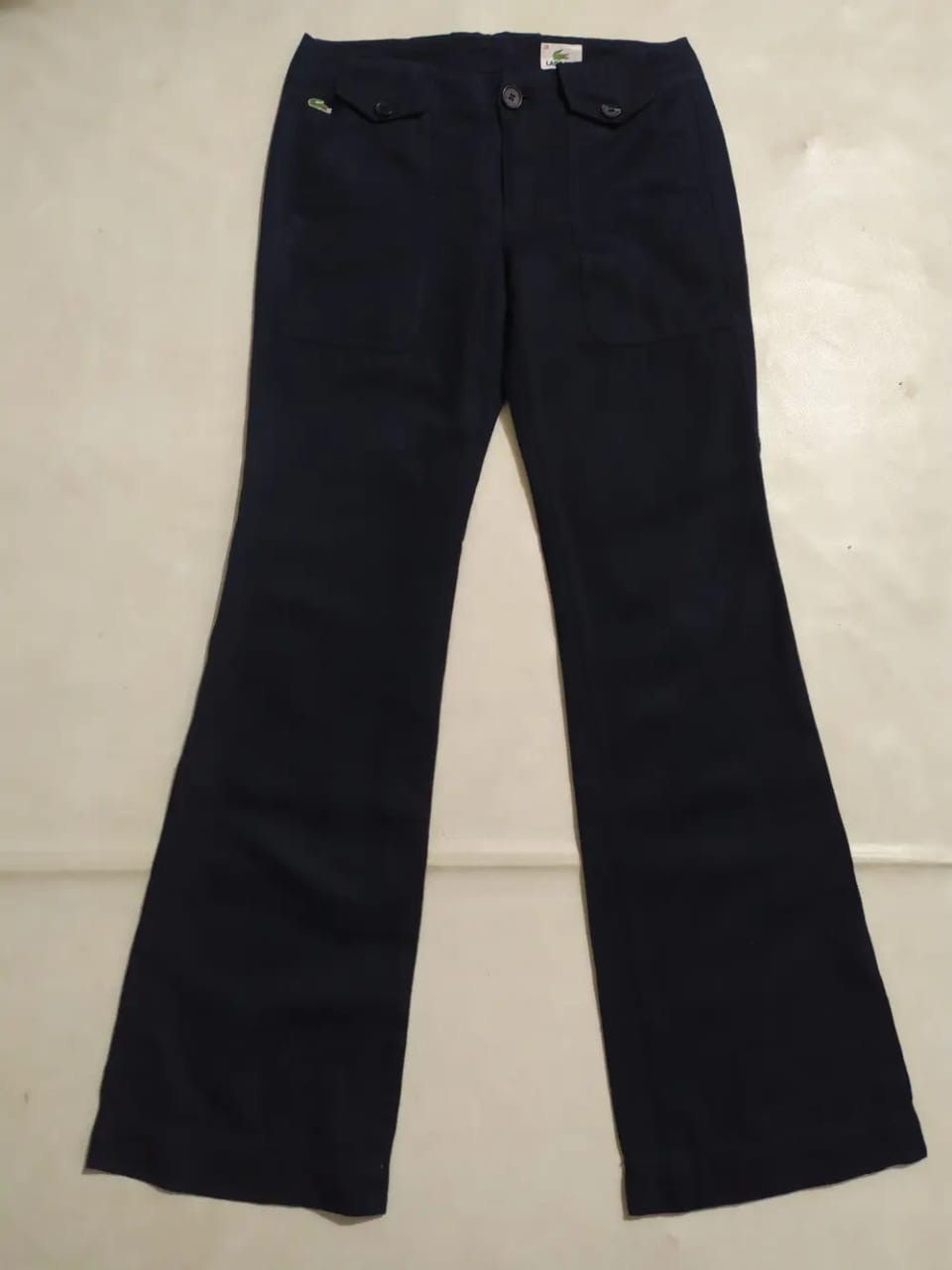 Lacoste Lacoste Bootcut Flare Pants Size 26" / US 2 / IT 38 - 4 Thumbnail