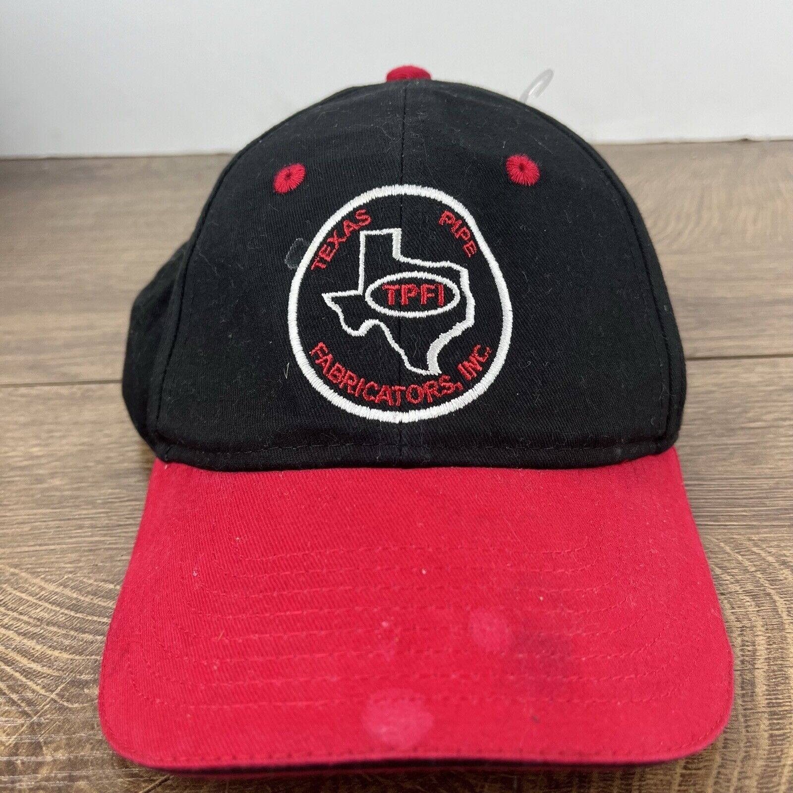 Other Texas Pipe Fabricators Hat TPFI Black Cap Hat Adjustable Hat Size ONE SIZE - 6 Thumbnail