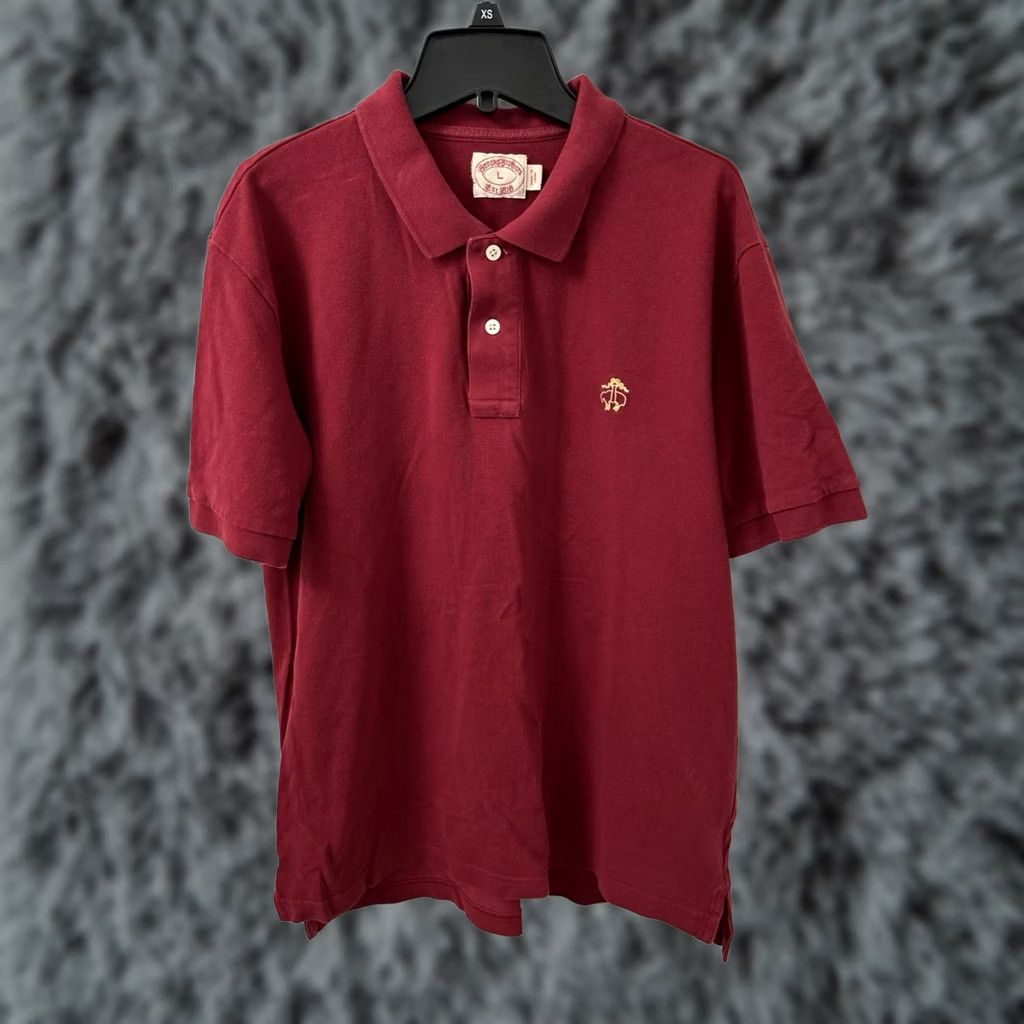 Brooks Brothers Brooks Brothers Polo Shirt Mens L Red Embroidered Logo Short Sleeve Shirts Polo Mens Red Logo Size US L / EU 52-54 / 3 - 1 Thumbnail