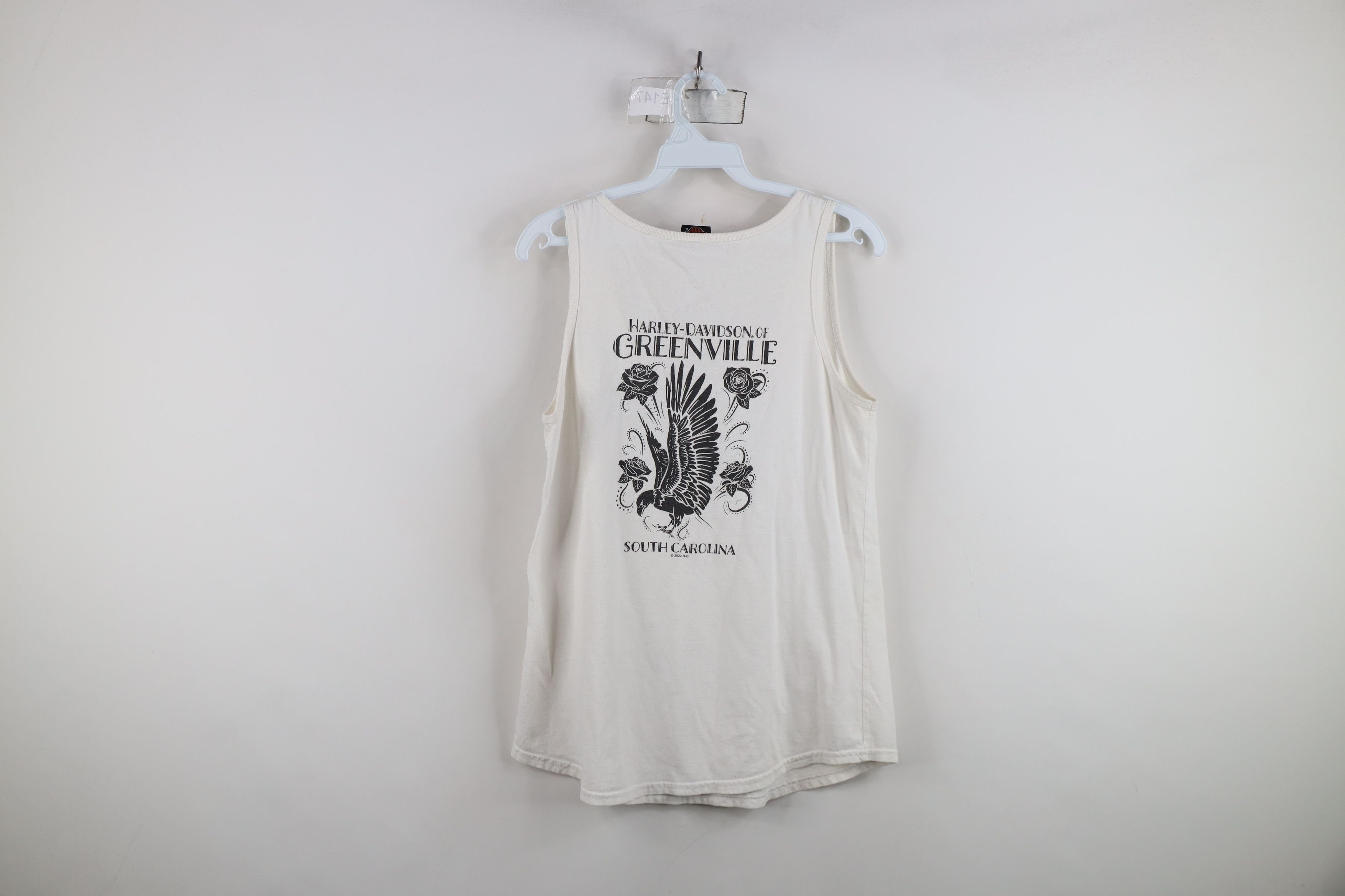 Harley Davidson Vintage Y2K Harley Davidson Phoenix Tank Top T-Shirt White Size L / US 10 / IT 46 - 13 Thumbnail